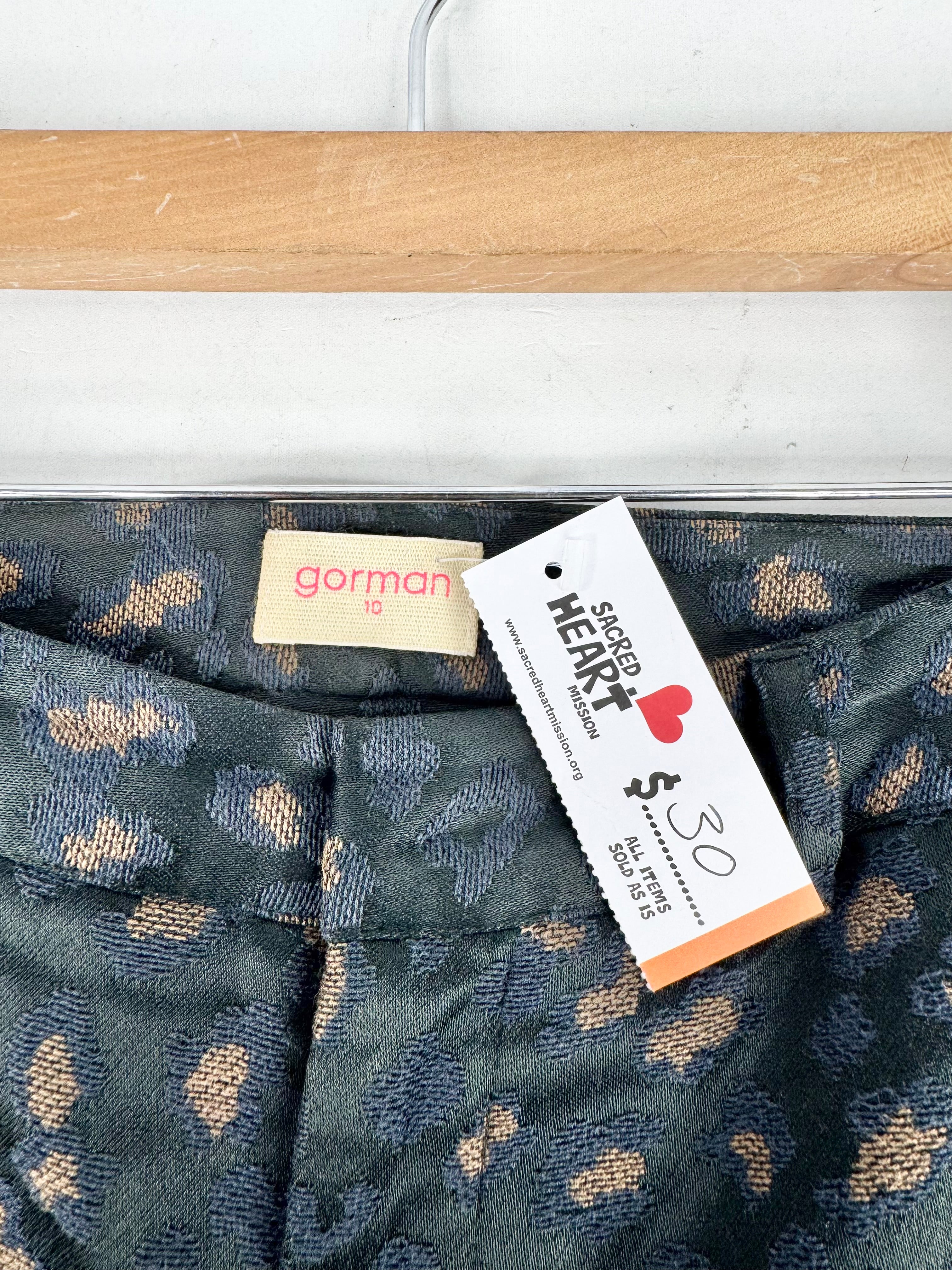 Gorman High Waisted Leopard Print Pants - AU10