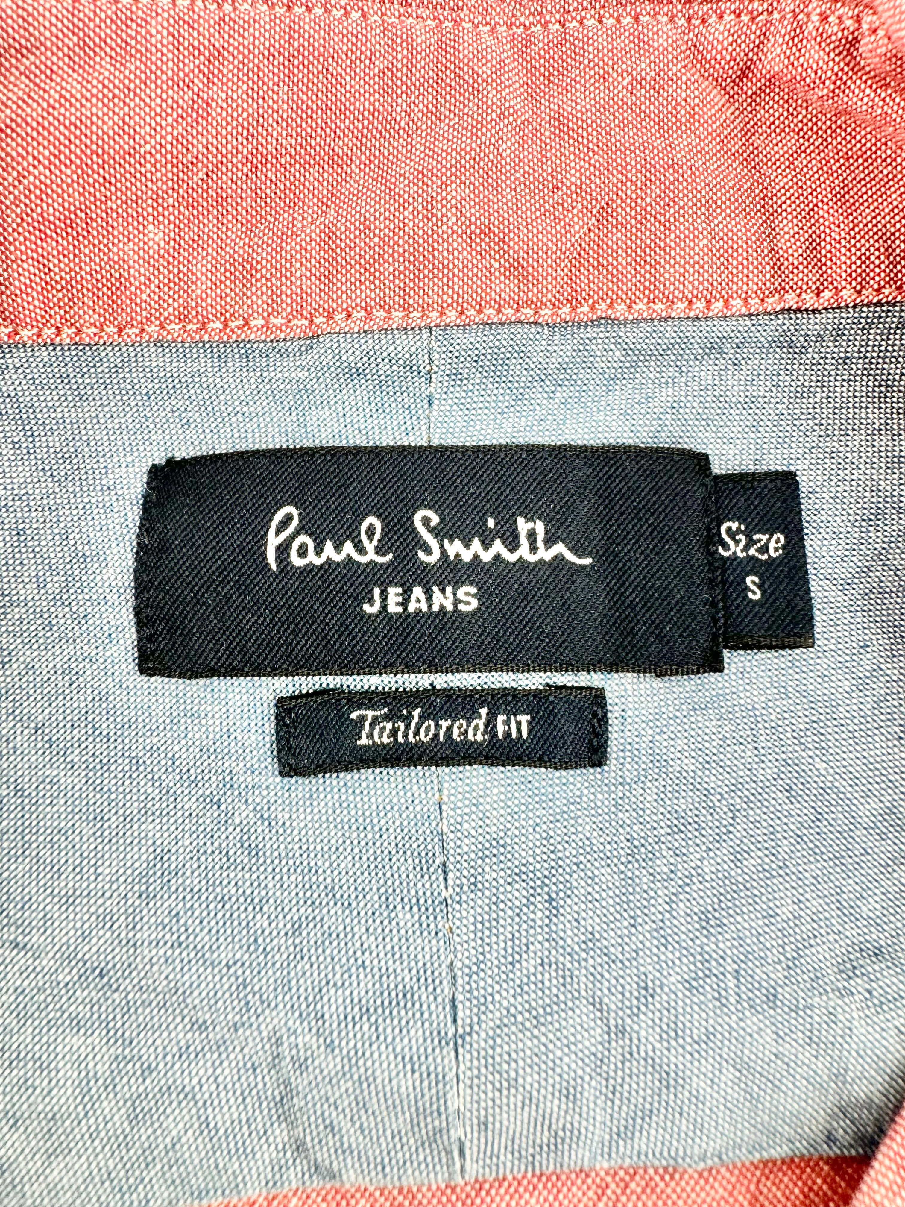 Paul Smith Red Cotton Shirt - AU8