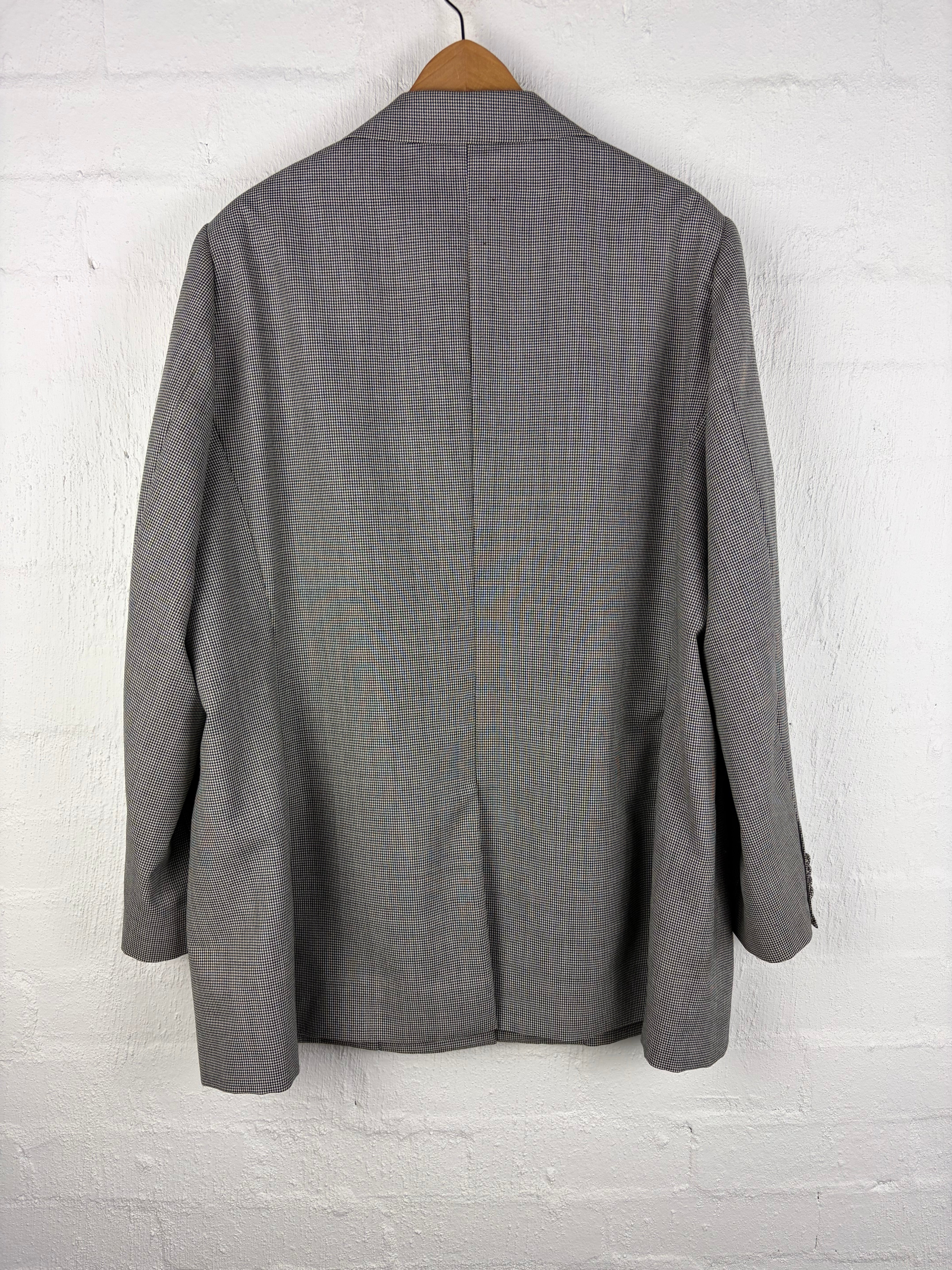 Dugdale Bros & Co Houndstooth Blazer - XL