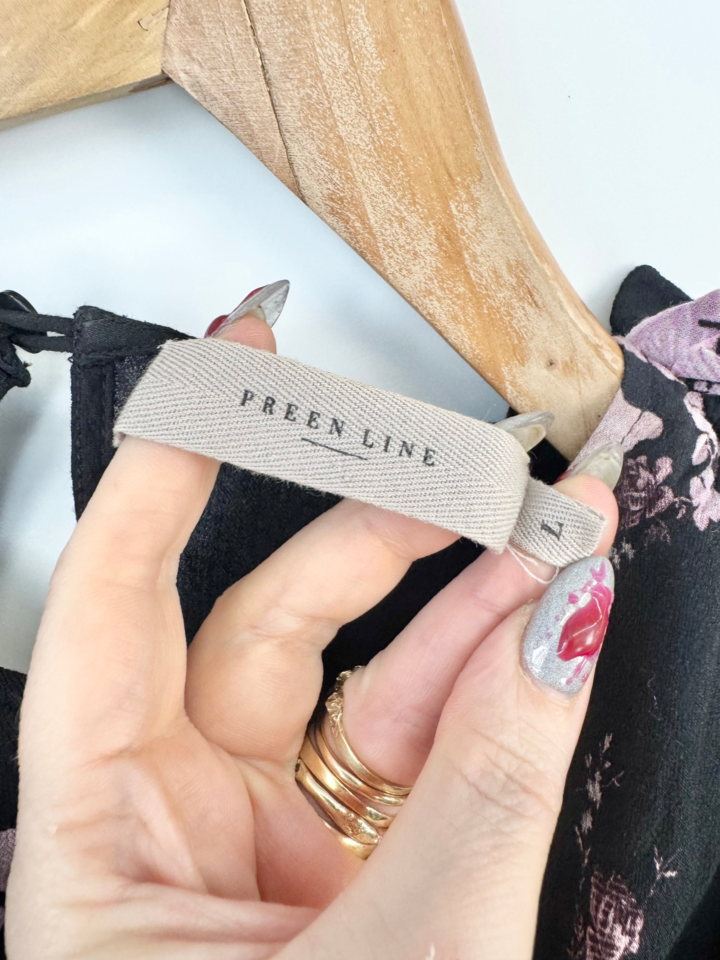 Preen Line Bohemian Asymmetric Ruched Blouse - AU14