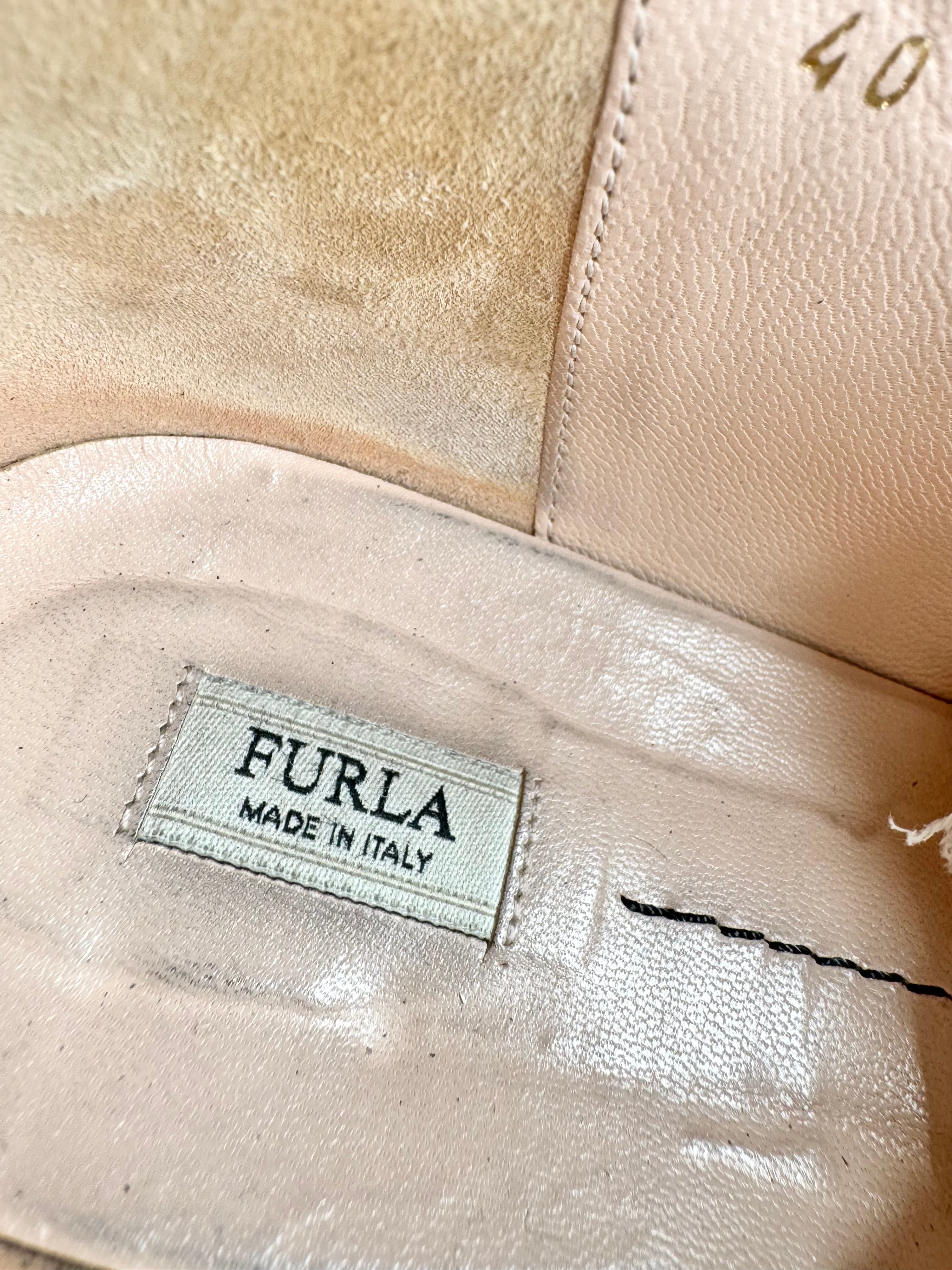 Furla Black 'Musa' Ankle Boot - EU40