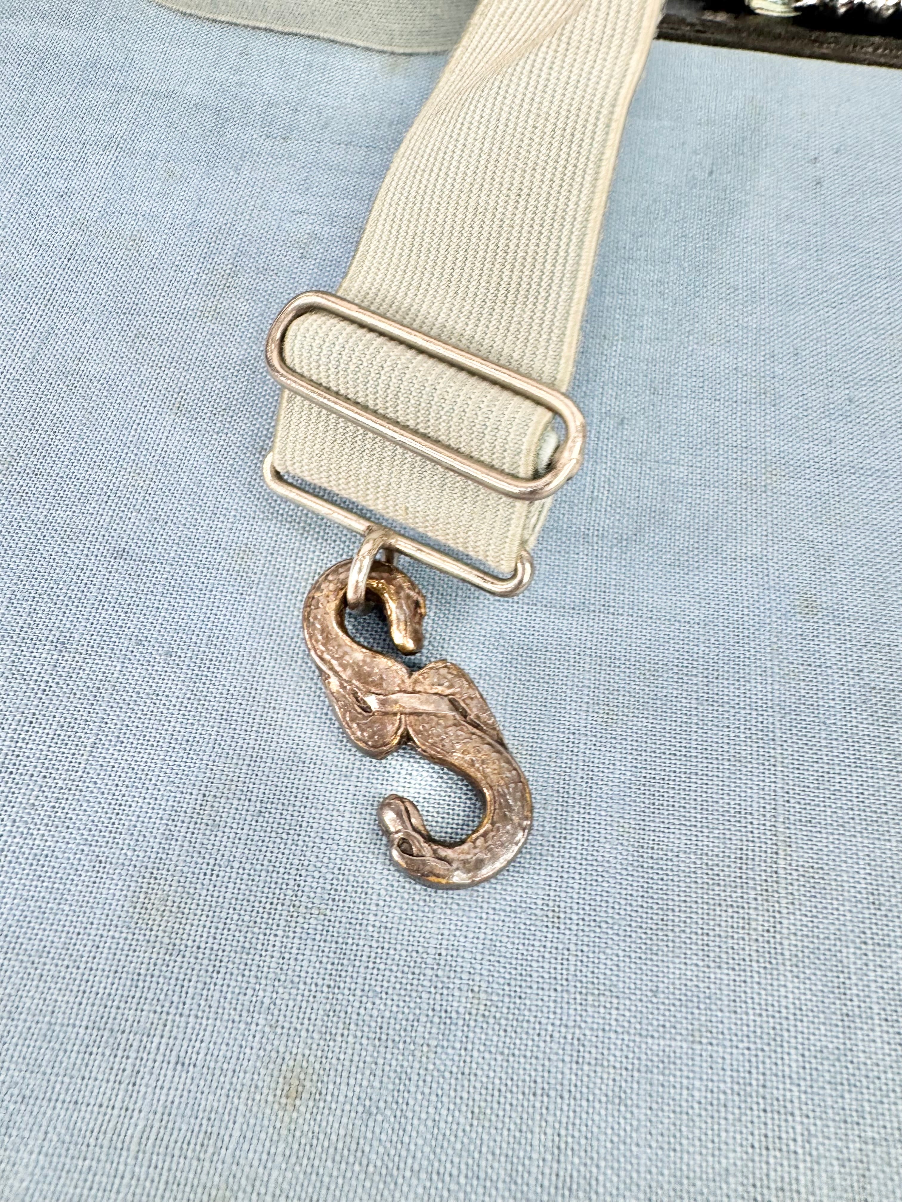 Vintage Freemasons Regalia Glove & Belt Set