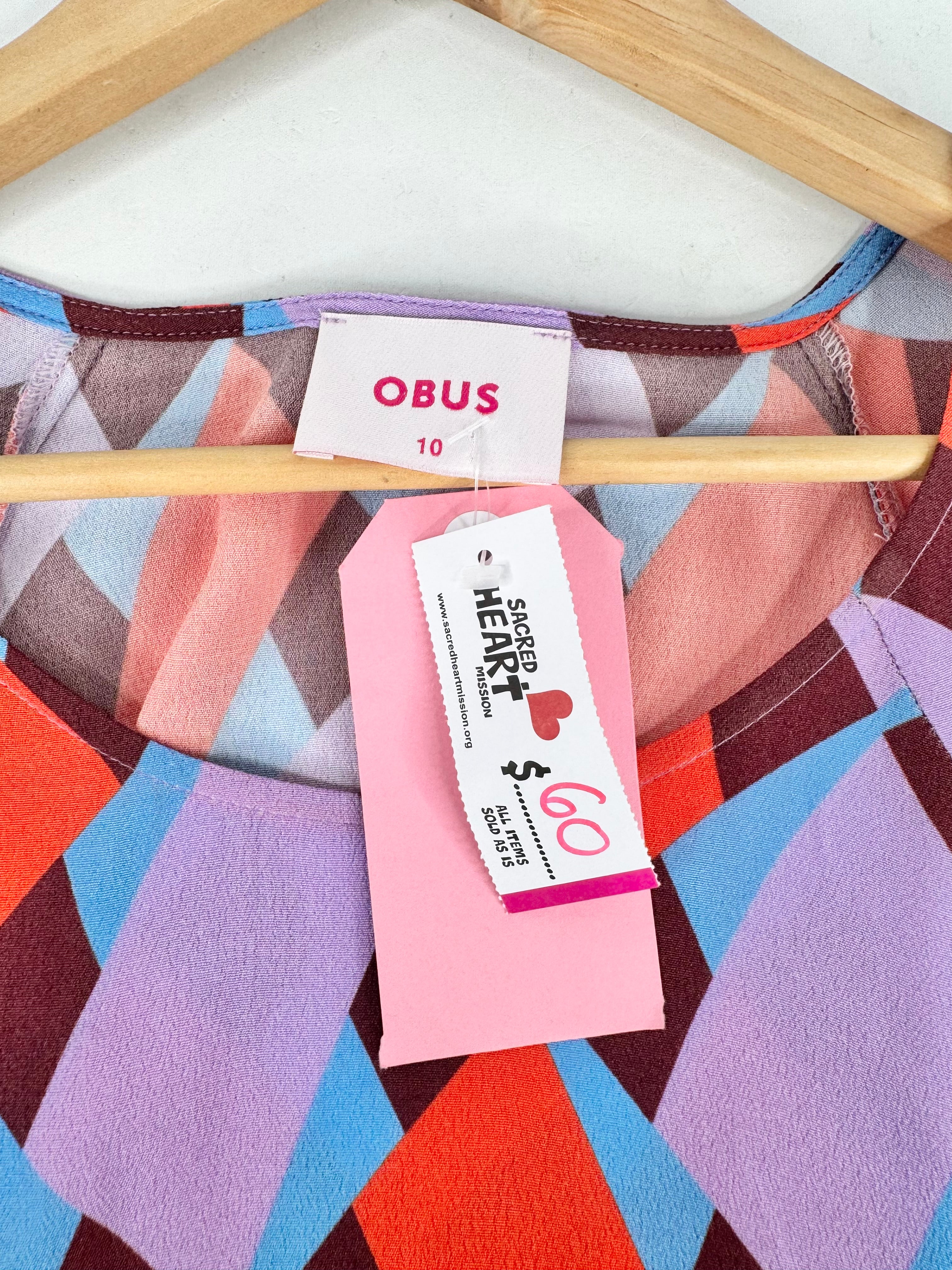 Obus Geometrical Tunic Dress - AU10