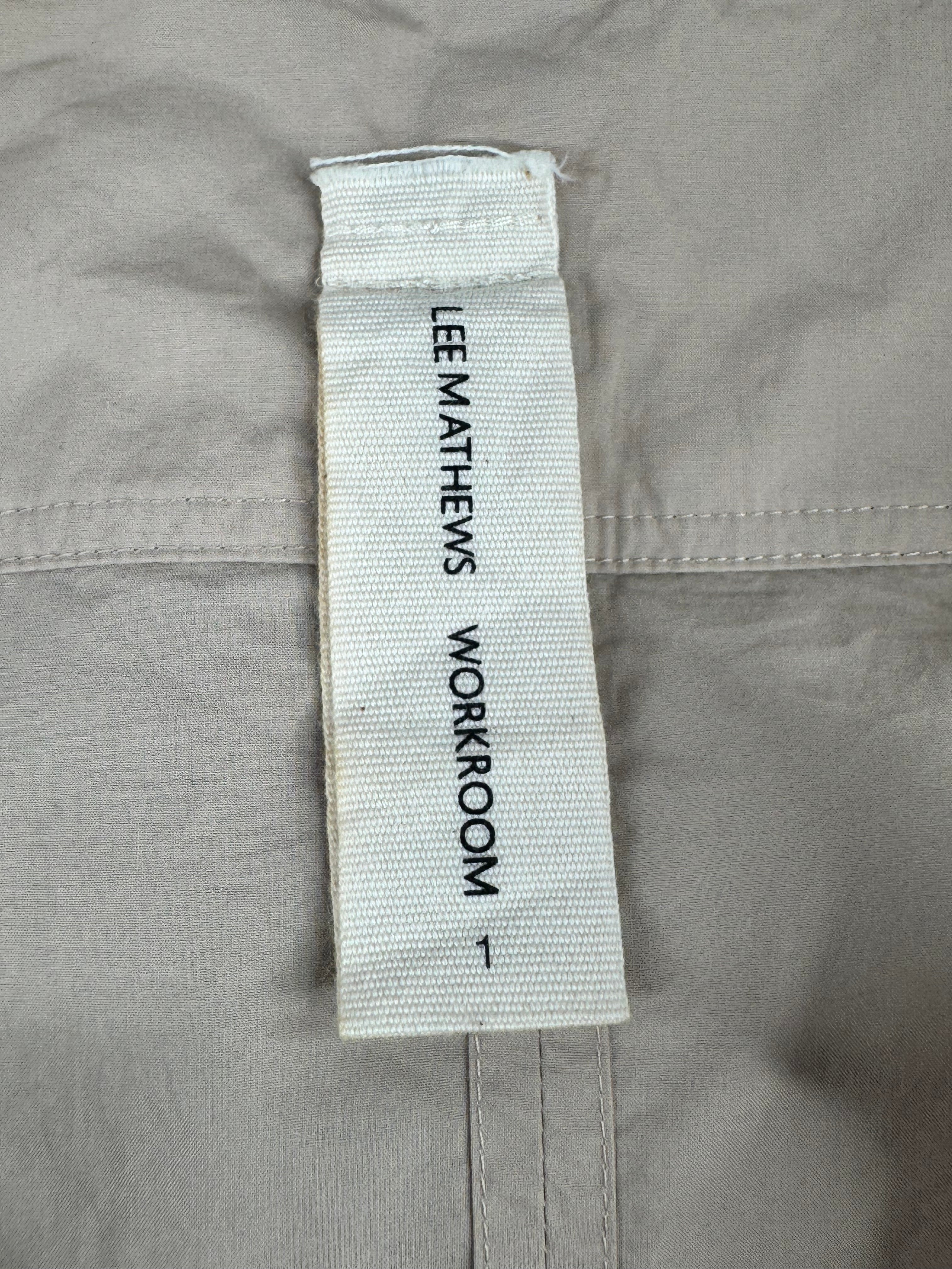 Lee Mathews Beige Poplin 'Workroom' Cami - AU8