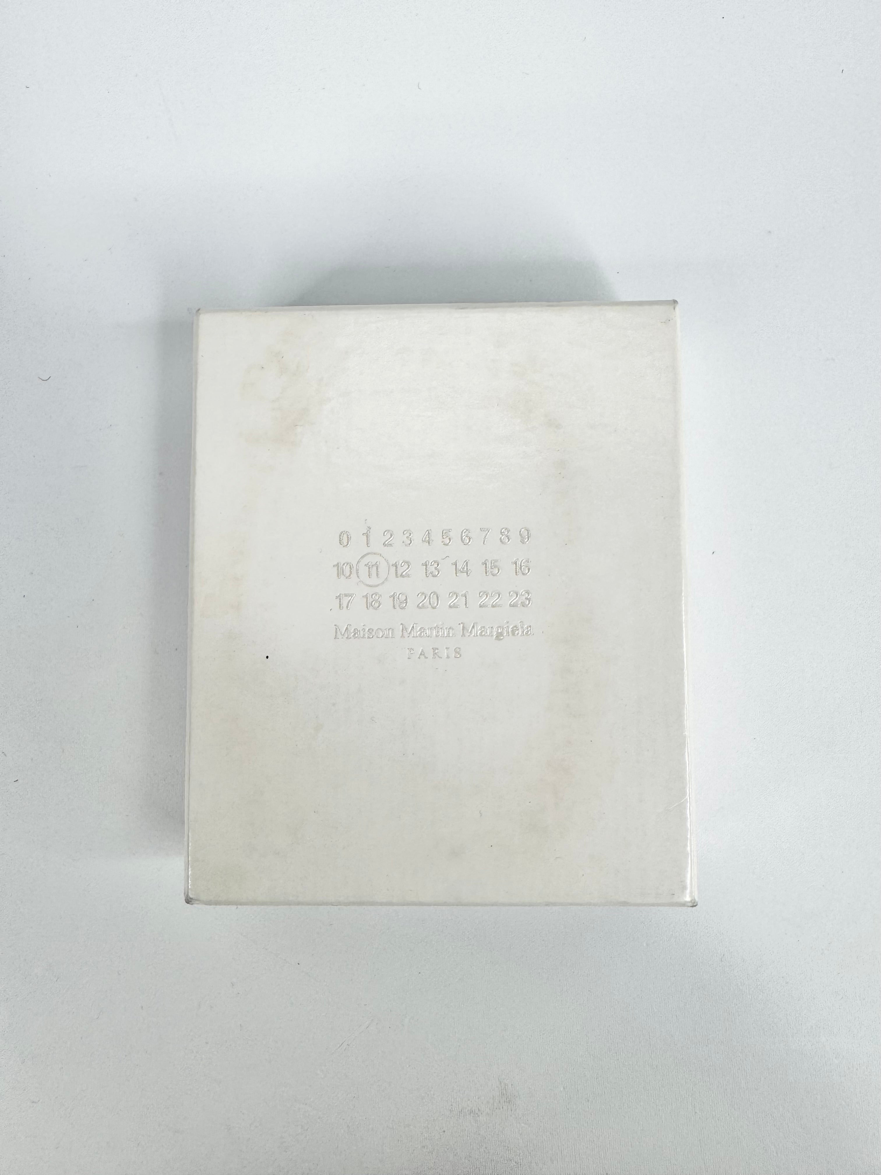 Maison Martin Margiela Black Leather Card Holder NWT