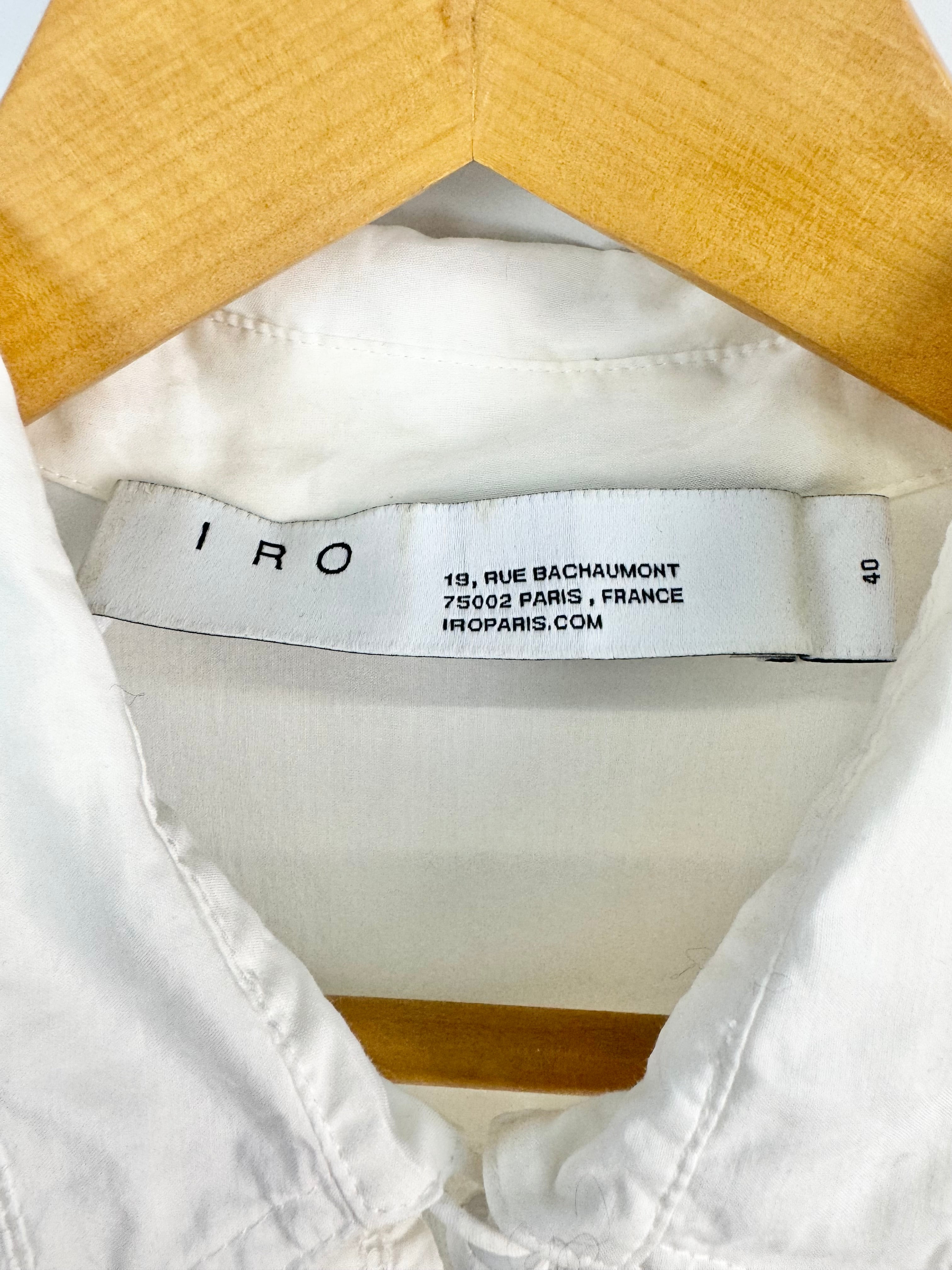 Iro White 'Josey' Shirt Dress - AU10