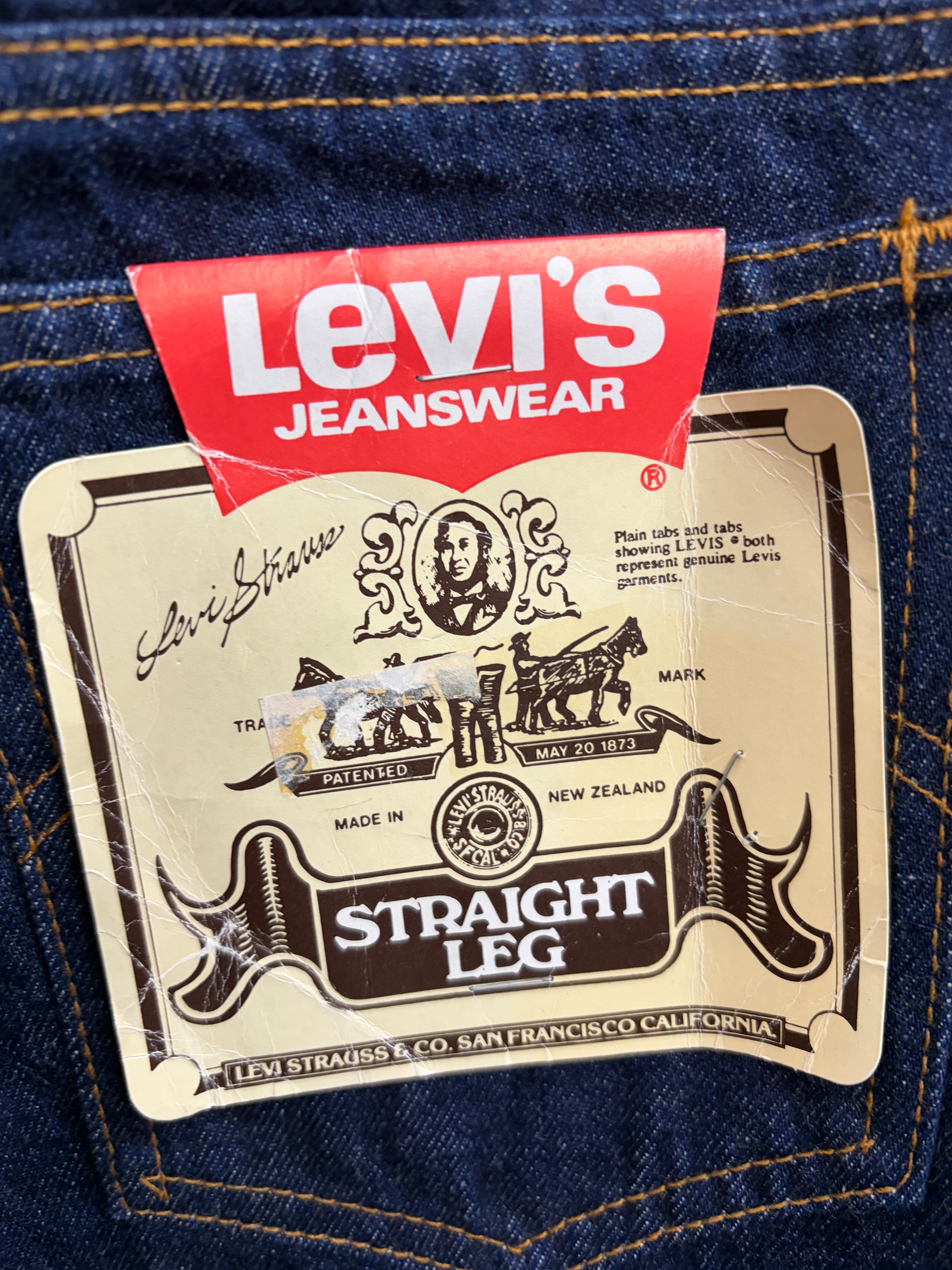 Levi's Blue 505 Regular-Straight Jeans - W70