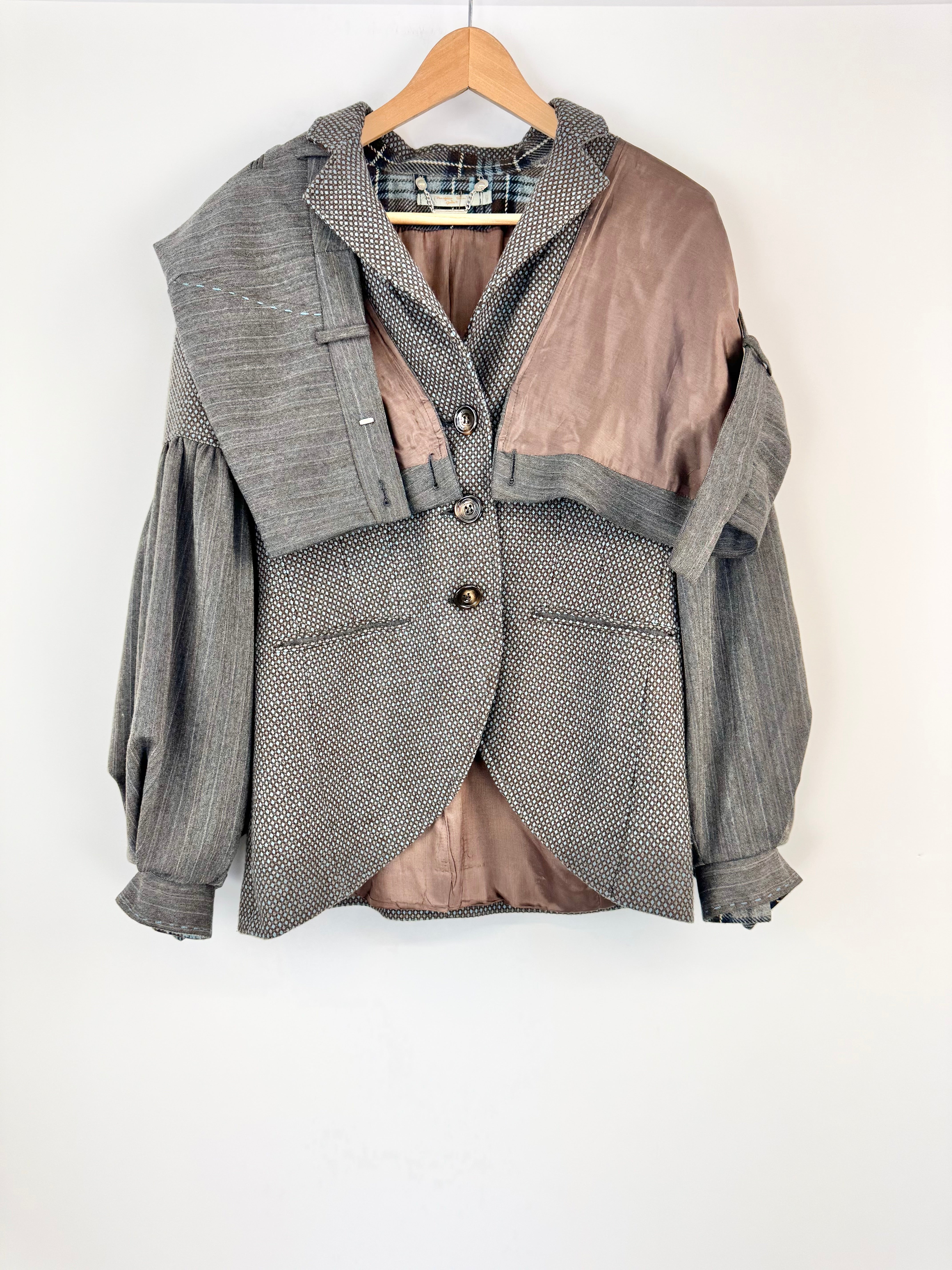 Mariagrazia Pannizi Jacket Trouser Trim Blazer - AU10