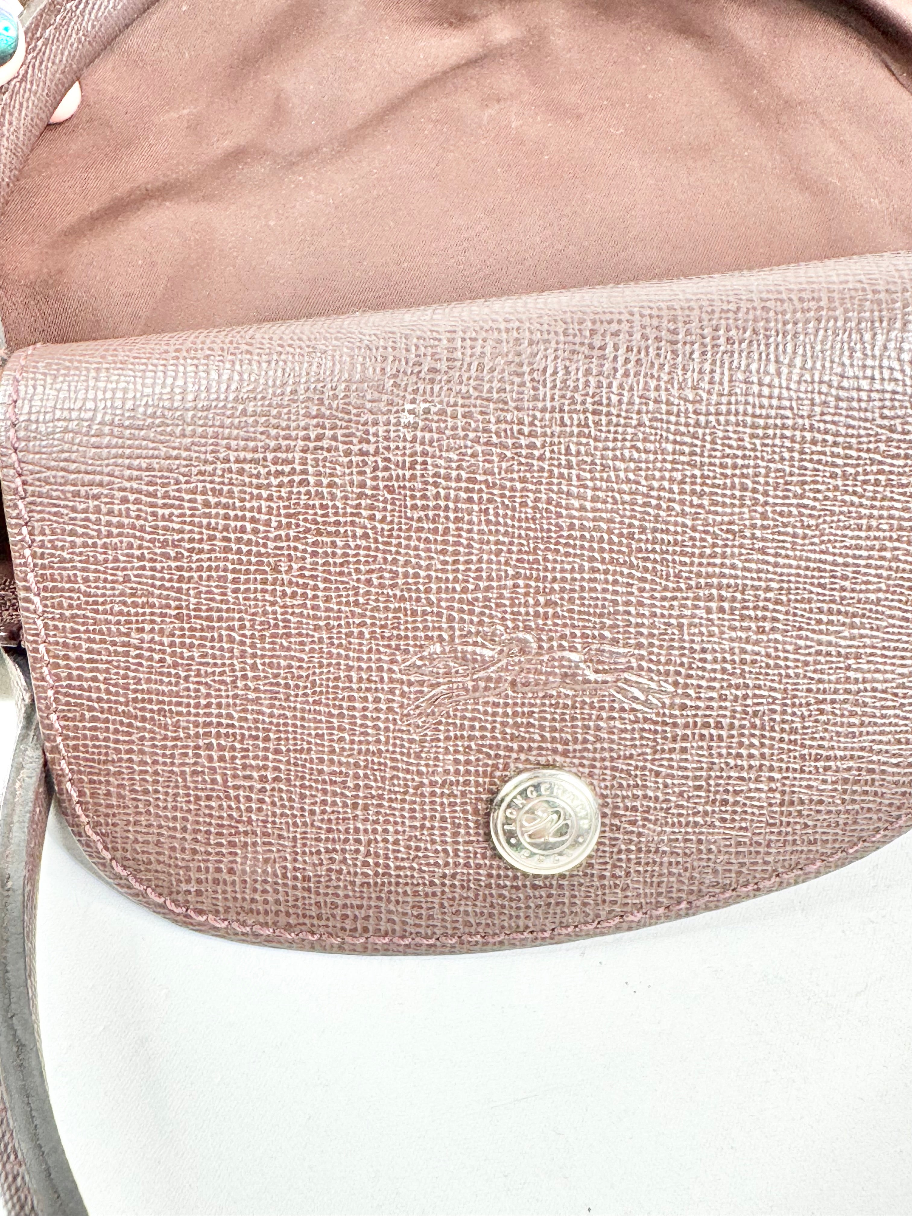 Longchamp Le Pliage Chocolate Brown Bag
