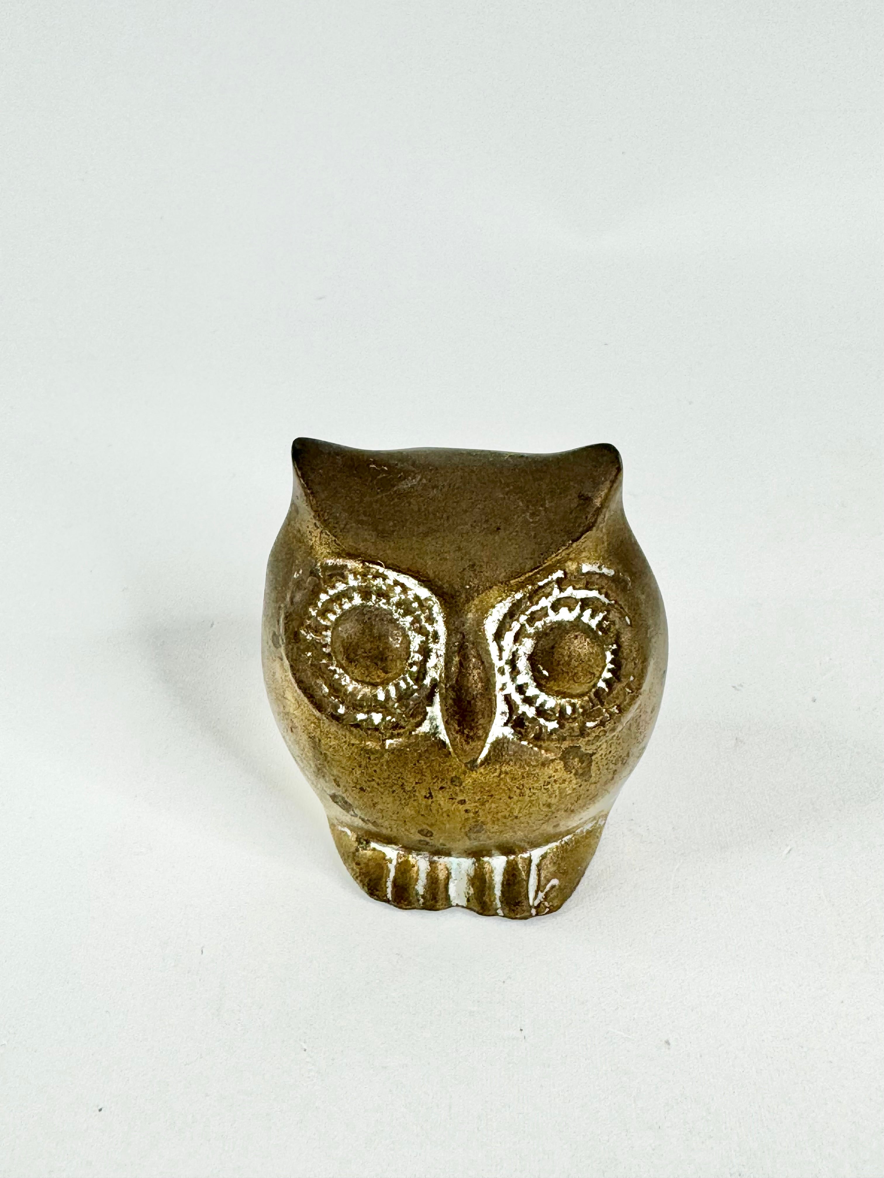 Set of 3 Brass Animal Ornaments