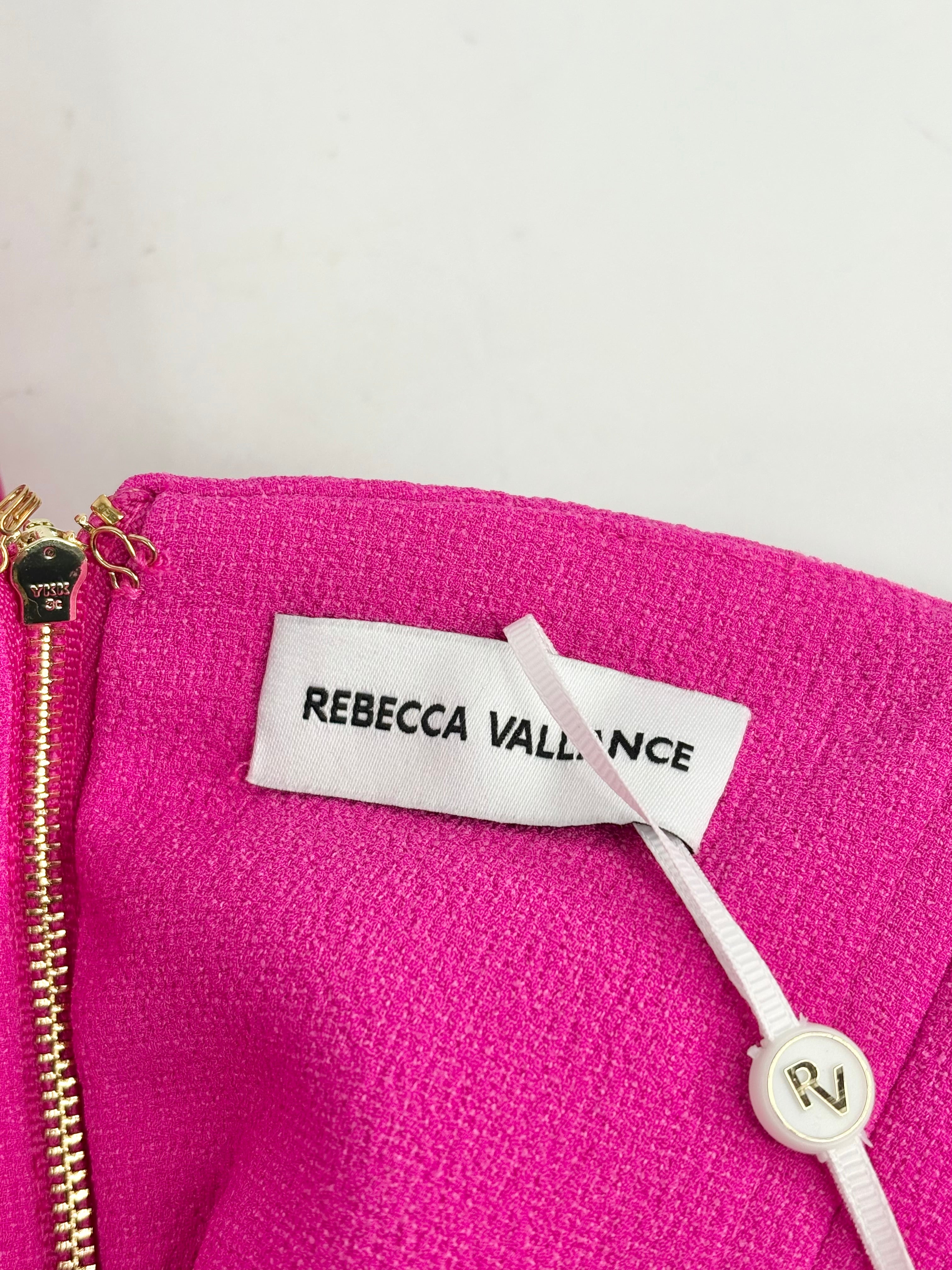 Rebecca Vallance Hot Pink 'Cupid's Bow' Mini Dress - AU12