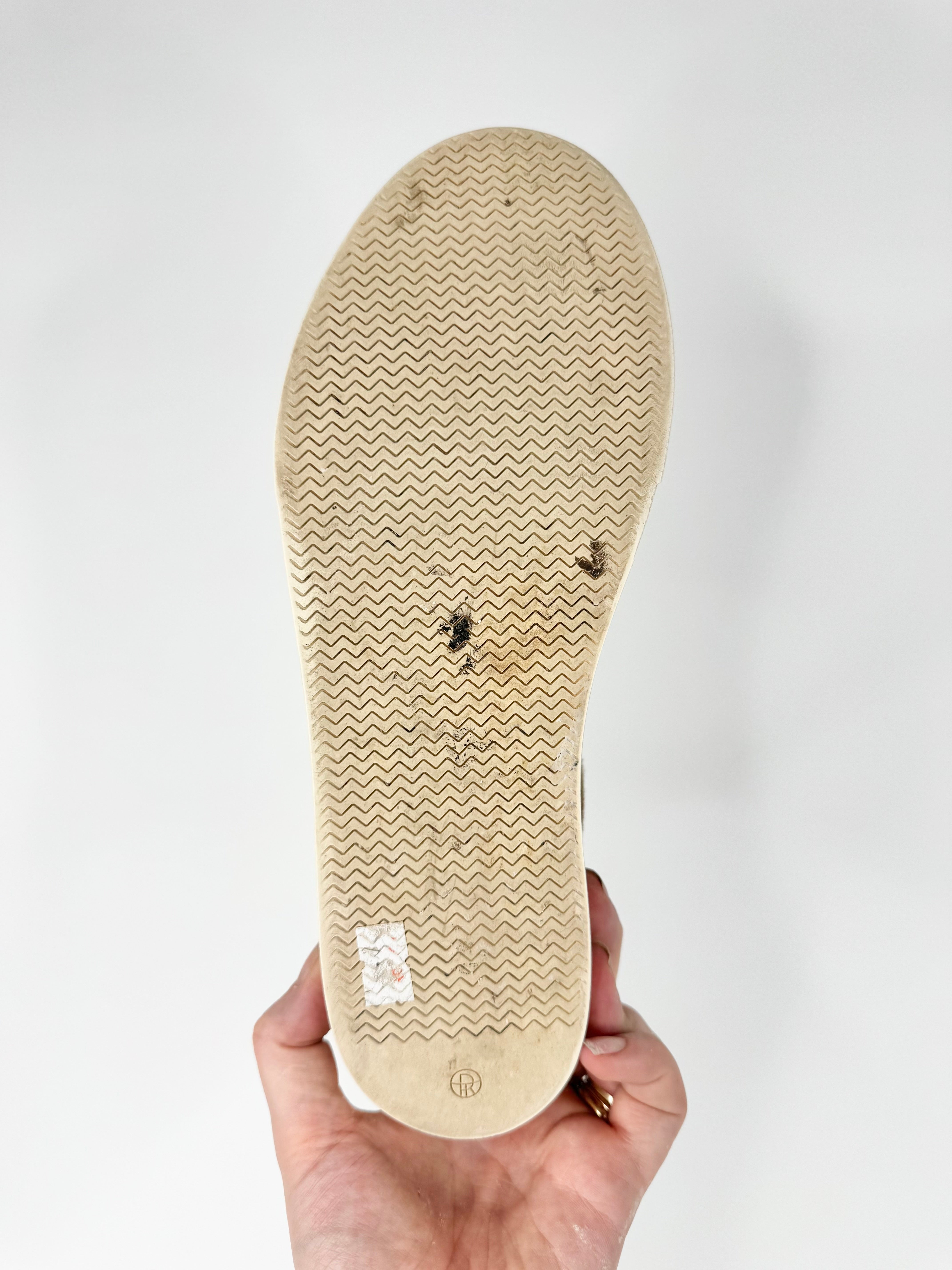 The Row Beige 'Dean' Slip On Sneakers - EU38.5