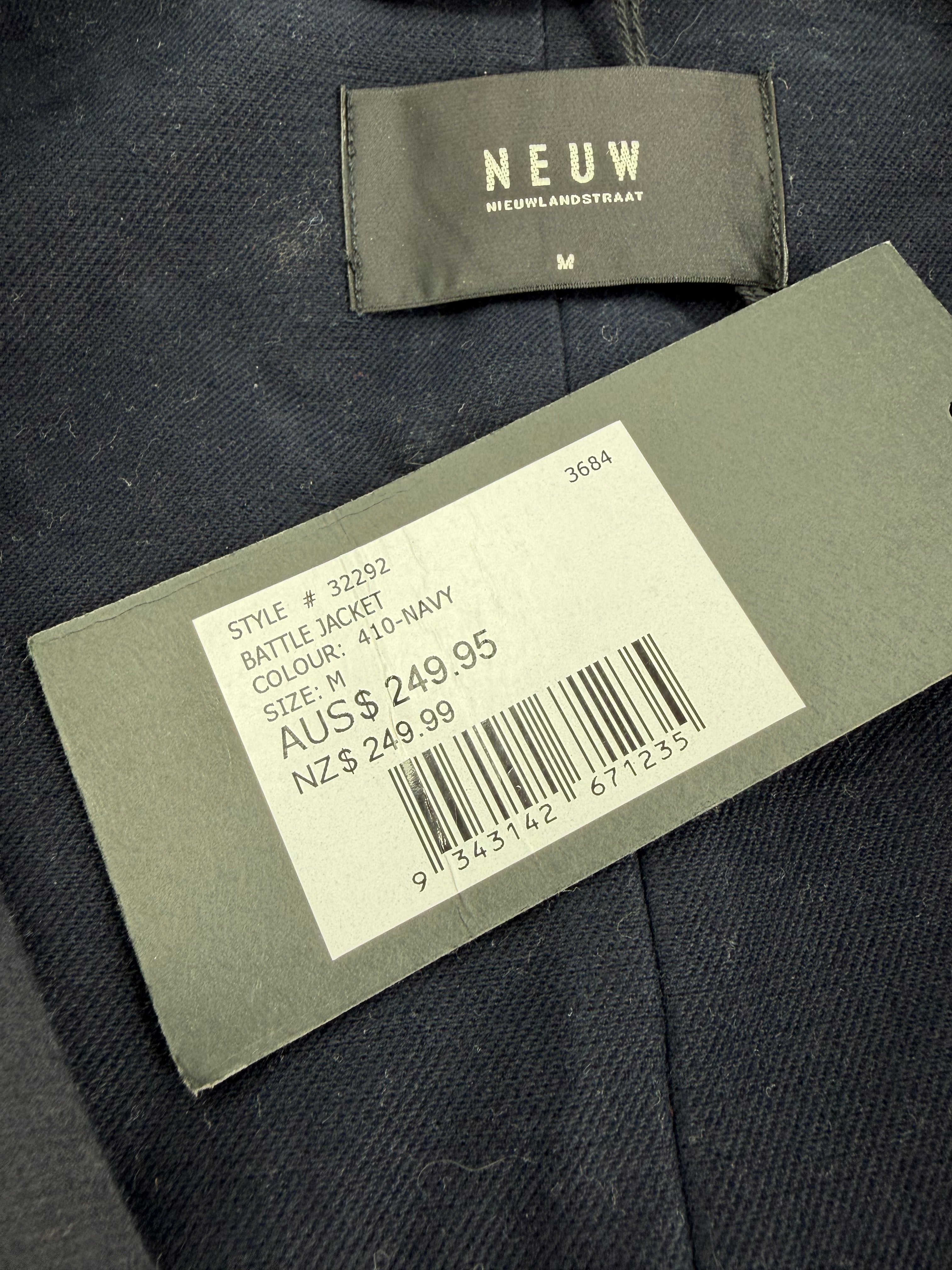 Neuw Dark Navy 'Battle Jacket' NWT - M