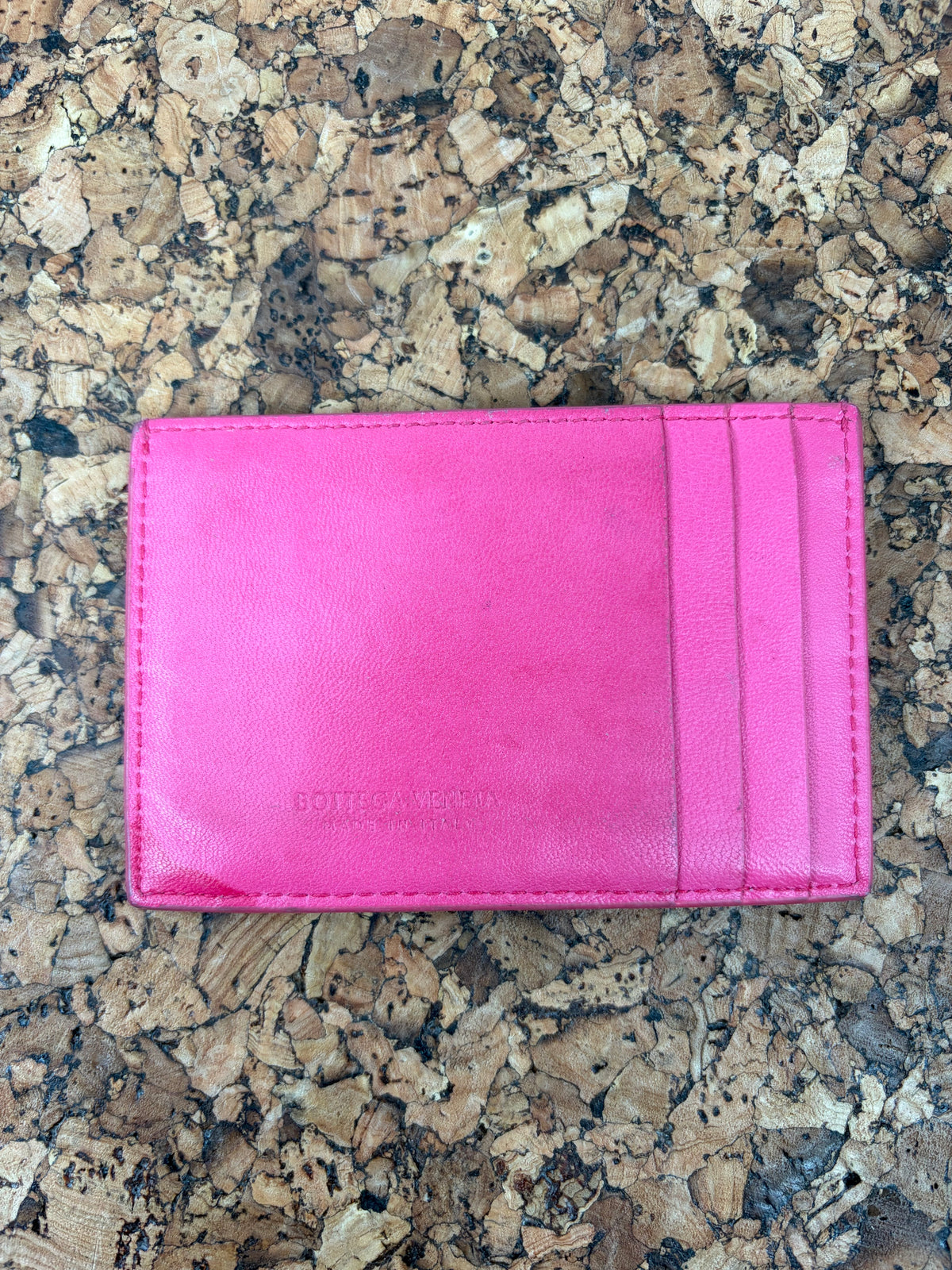 Bottega Veneta Intrecciato Leather Card Holder