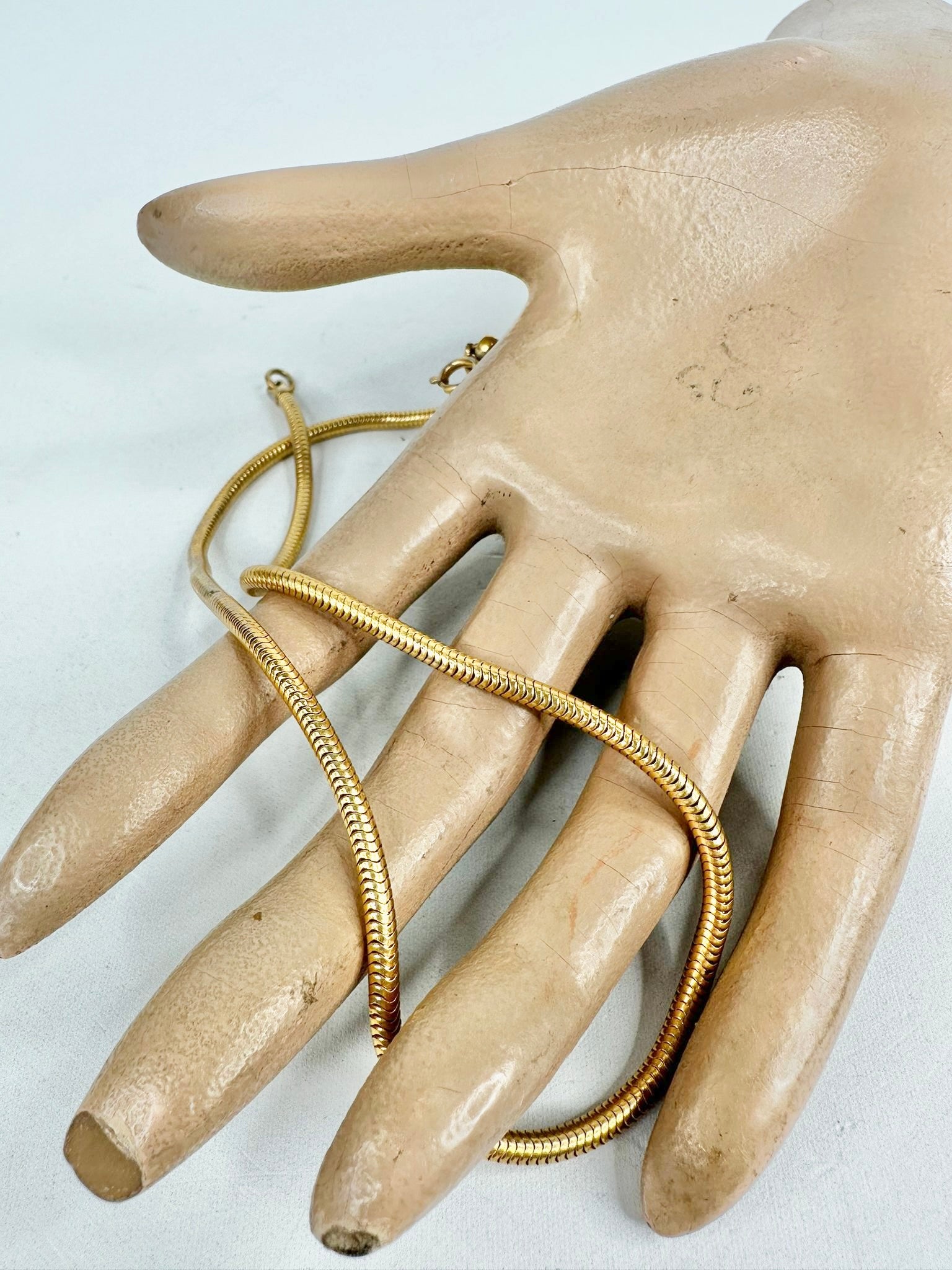 MFW Gold Snake Chain Necklace