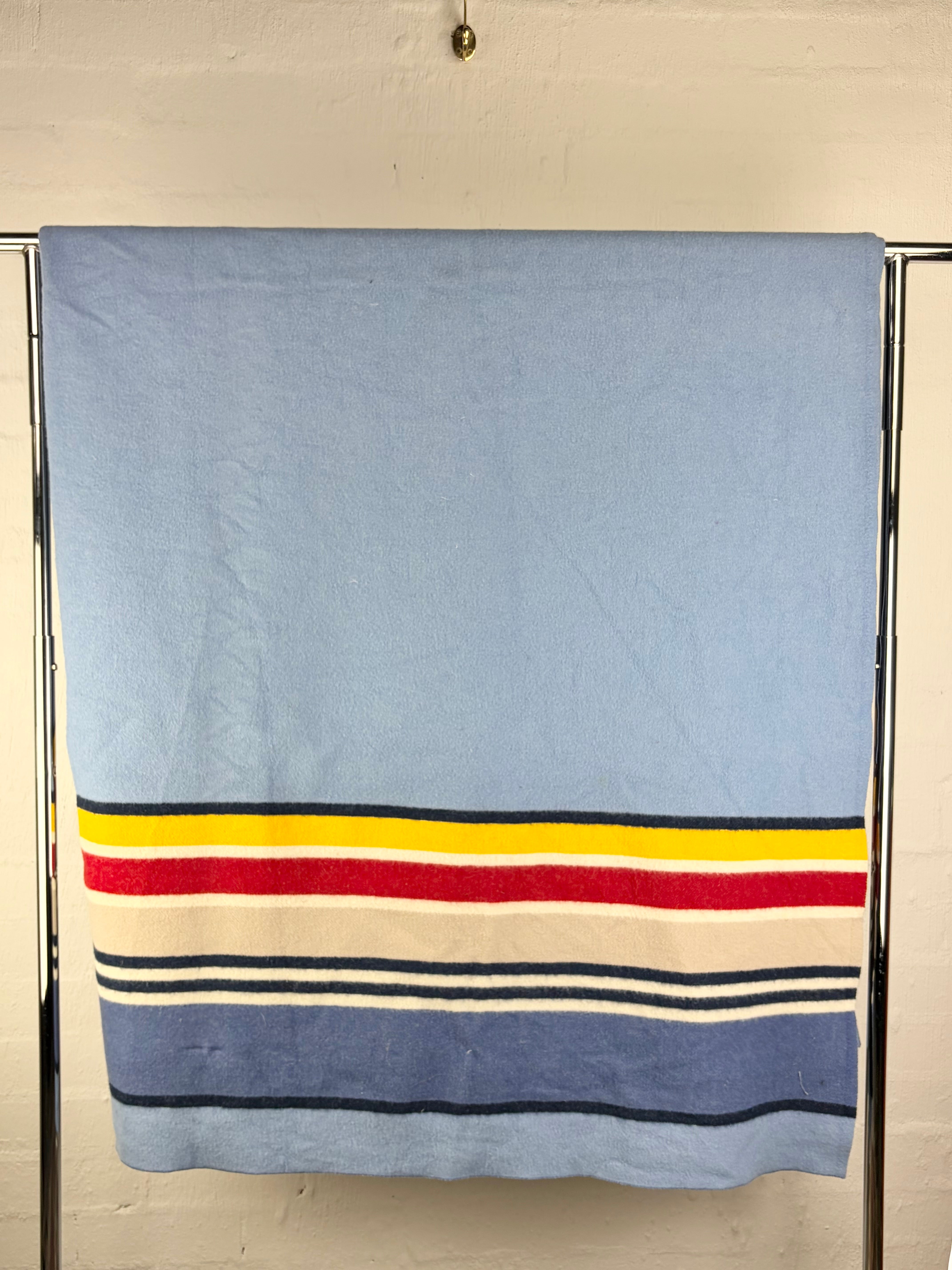 Pendleton Blue & Yellow Yosemite National Park Wool Blanket