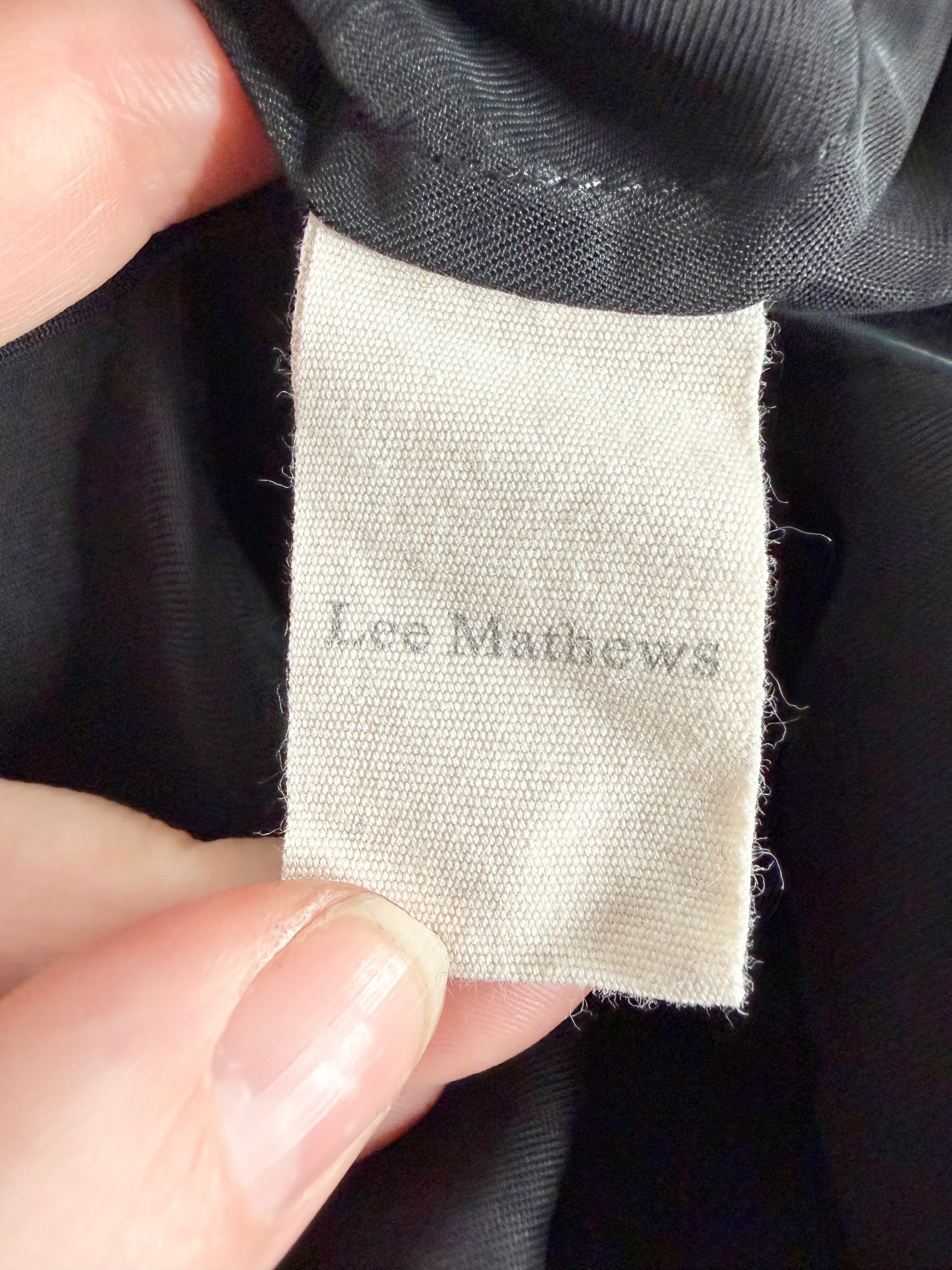 Edit Lee Mathews Black Utility Dress - AU6/8