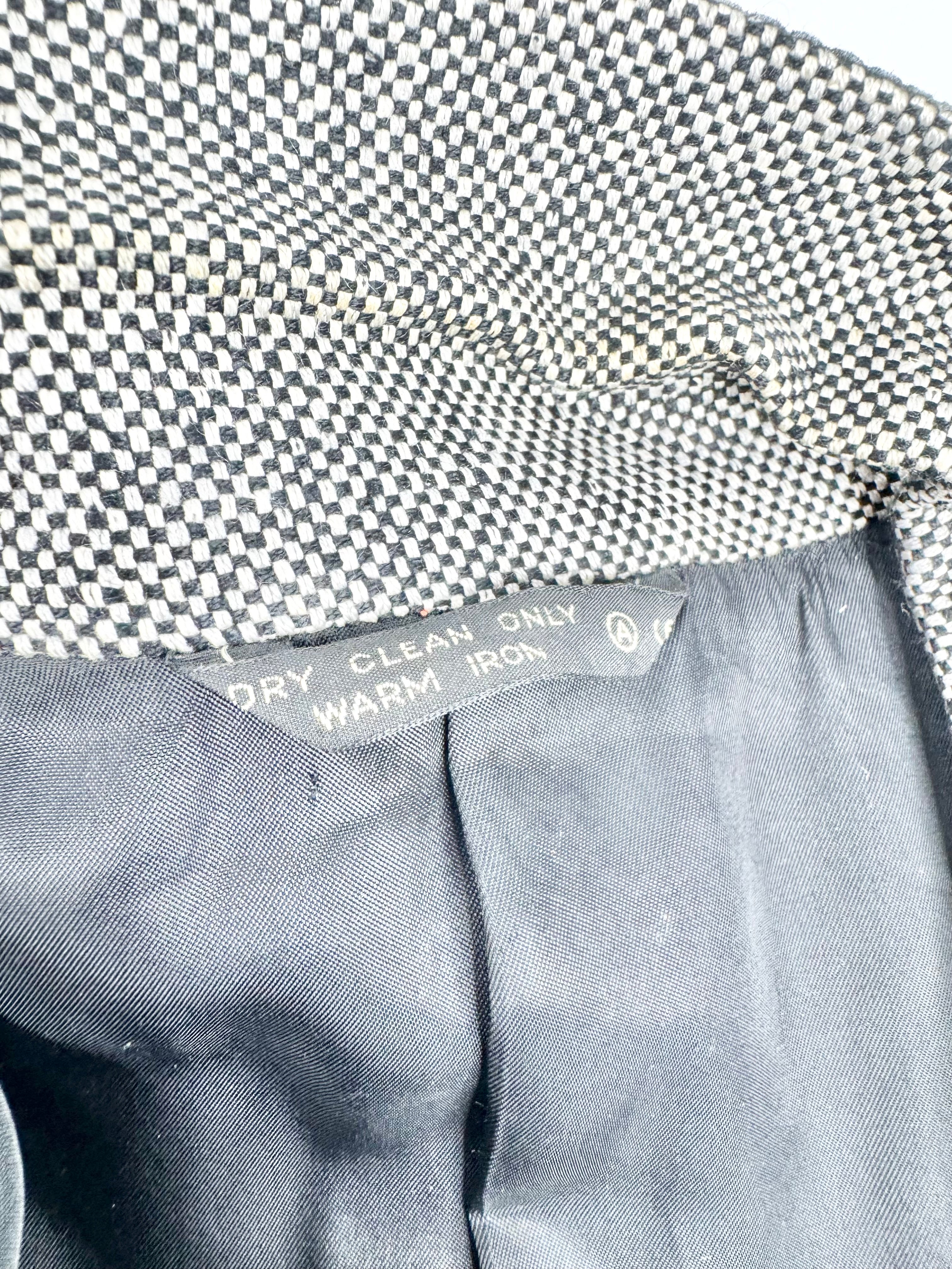 Pierre Cardin Silk Tweed Blazer - L