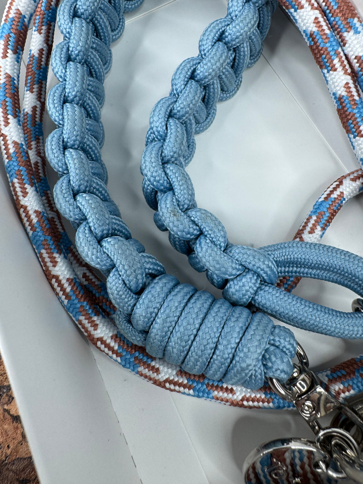 Agnès B. Blue Phone Strap NWT
