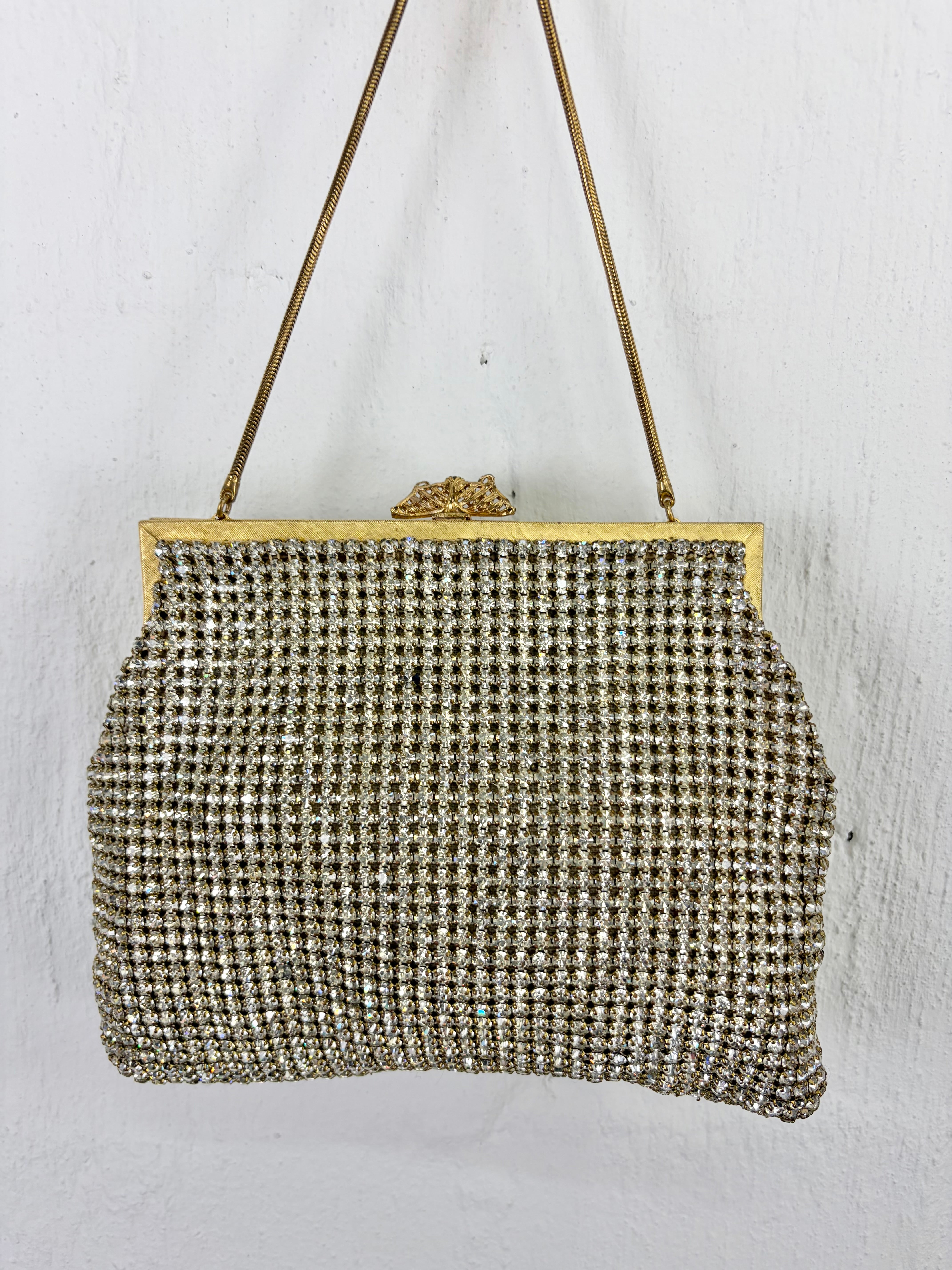 Vintage Diamonte Evening Bag