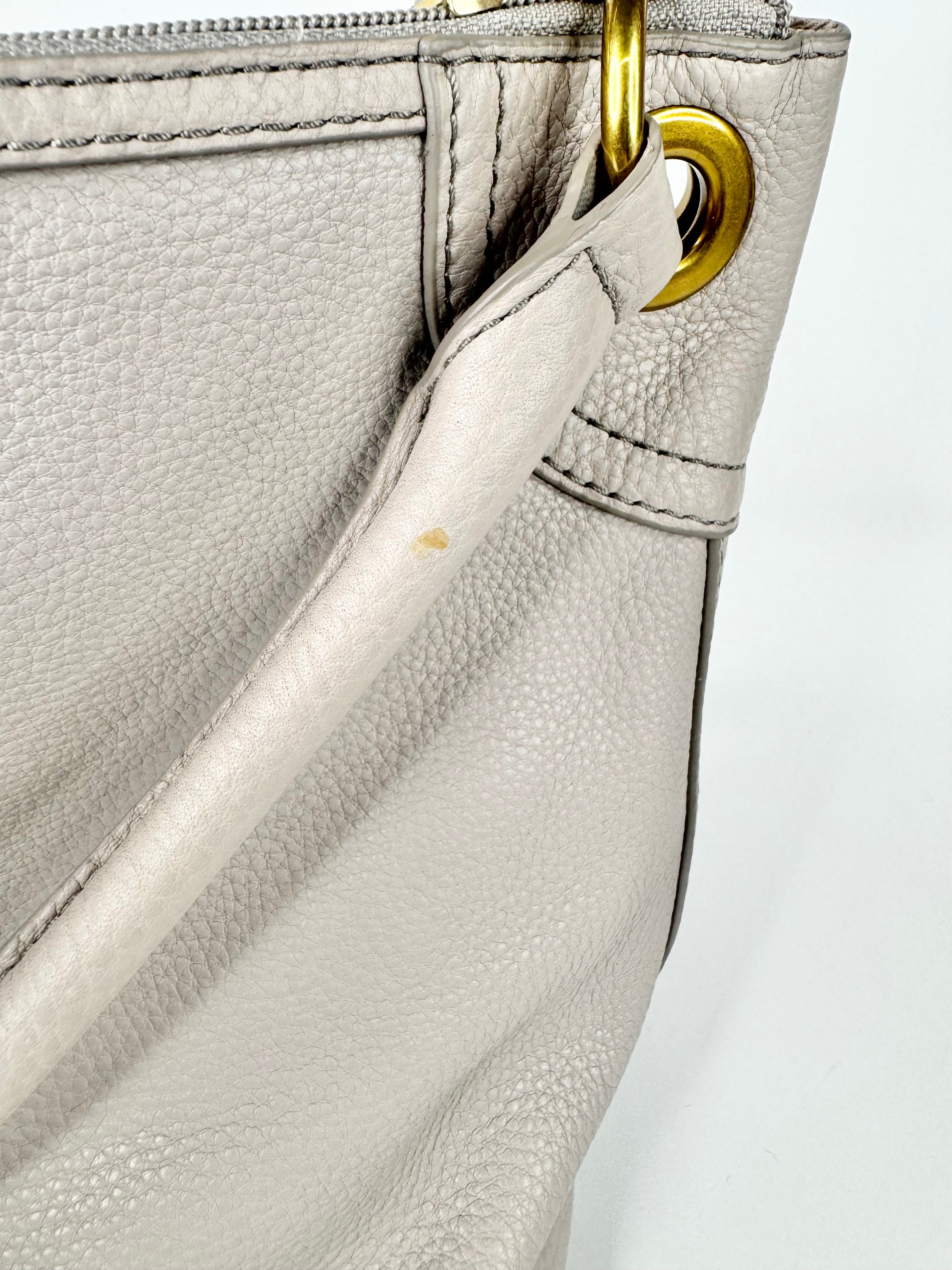 Fossil Taupe, Cream & Tan Shoulder Bag