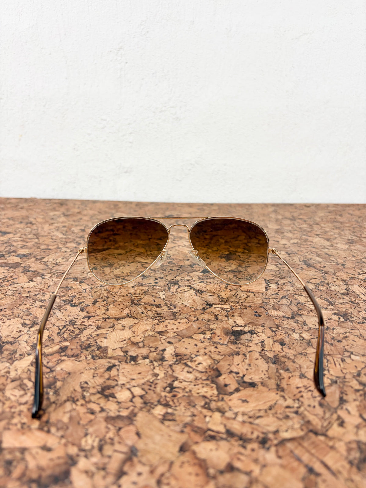 Ray-Ban Gold-Toned Gradient Aviators