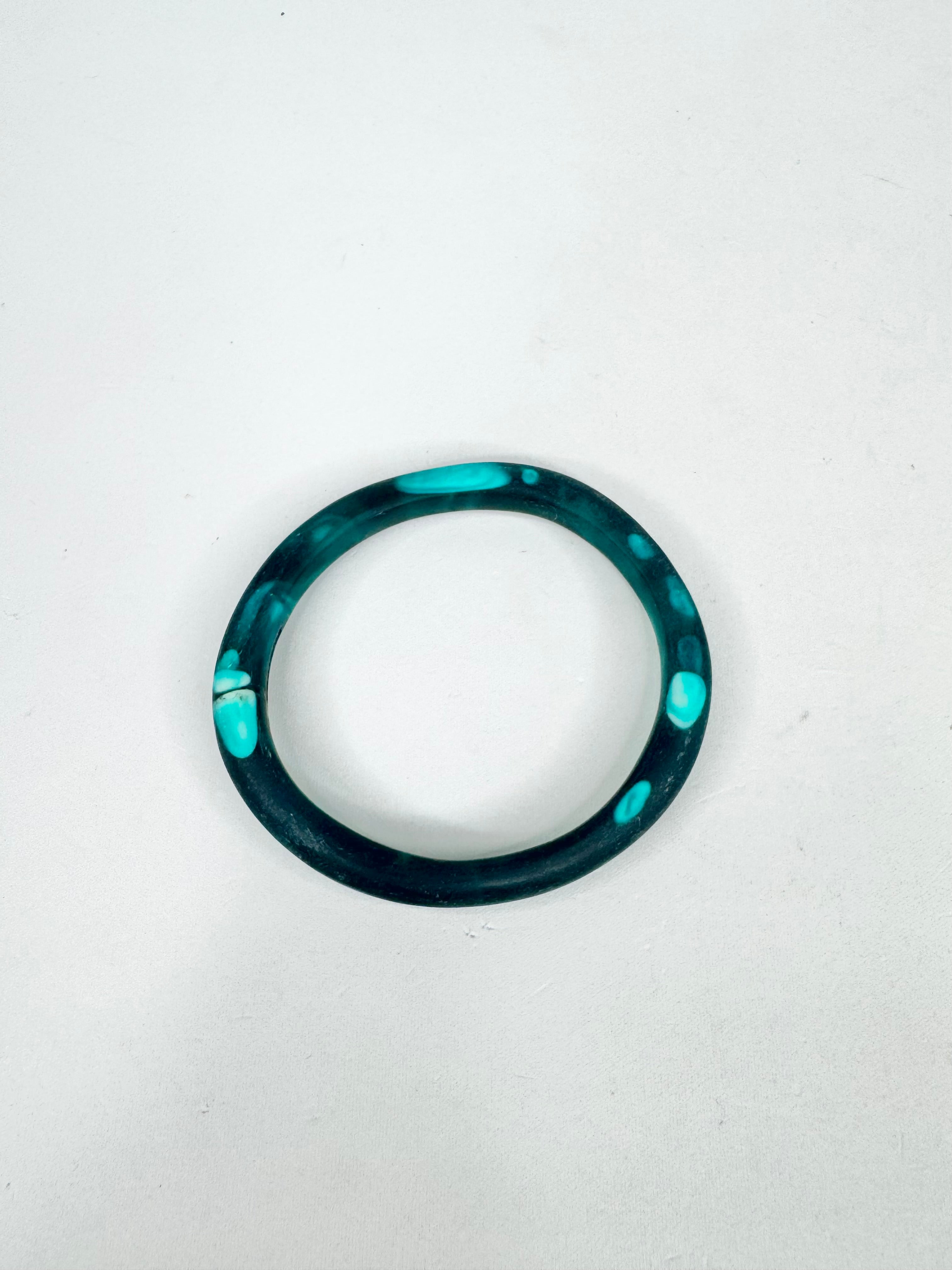 MFW Dinosaur Designs Green Bangle