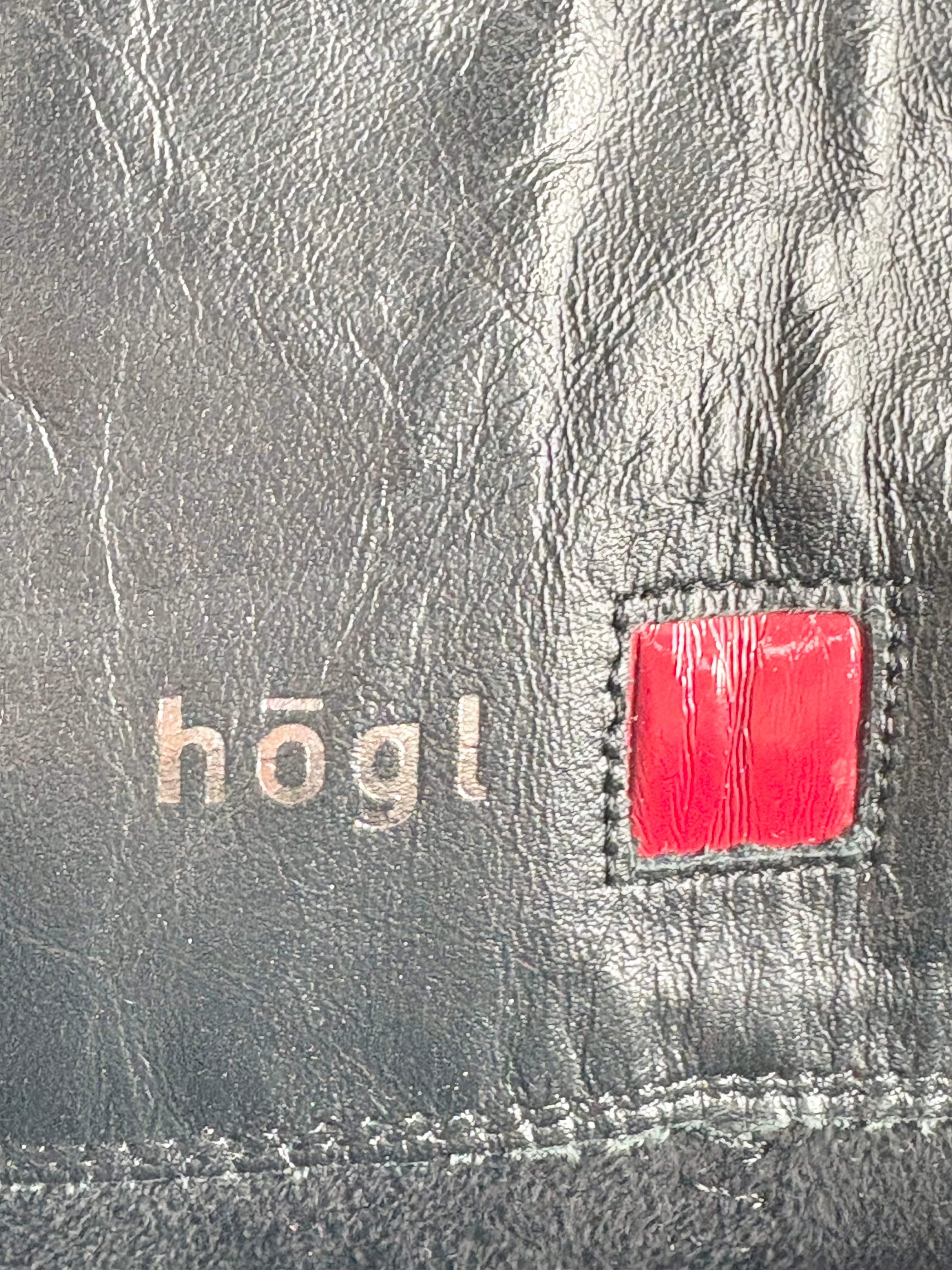 Högl Black Leather Riding Boots - EU39.5
