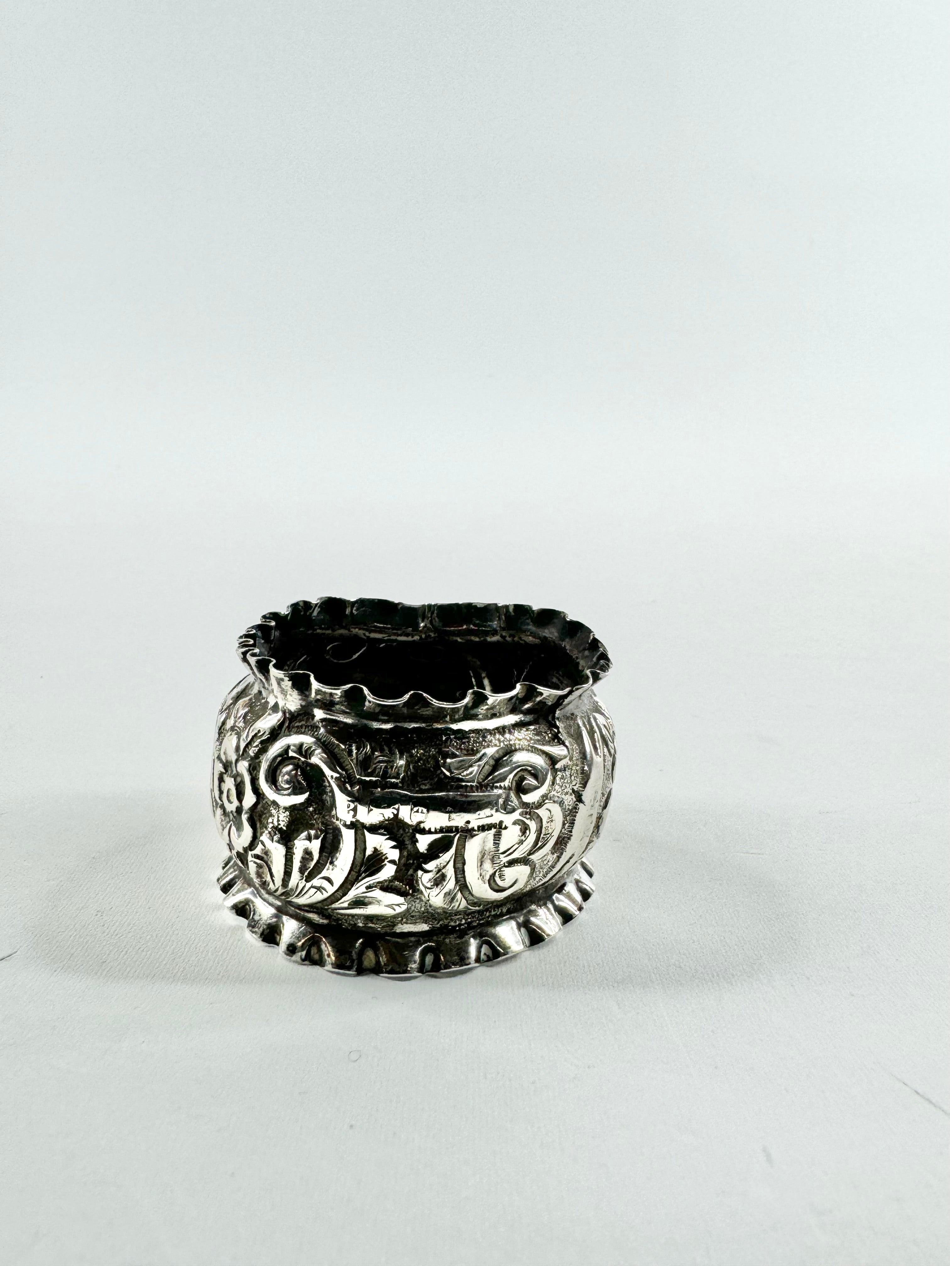 Assorted Set of 4 Sterling Silver Napkin Rings