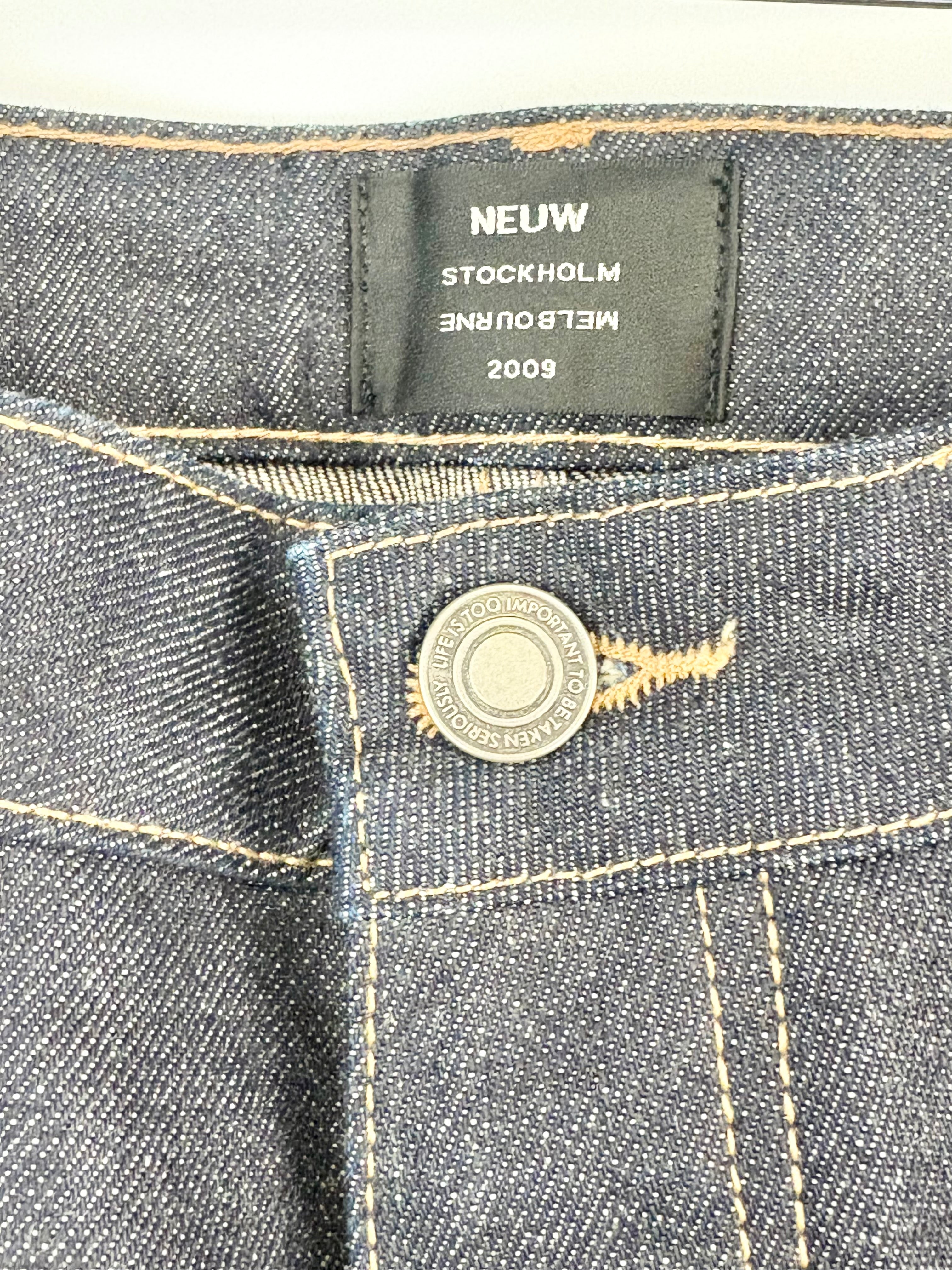 Neuw Indigo 'Ray' Straight-Leg Denim Jeans - W32