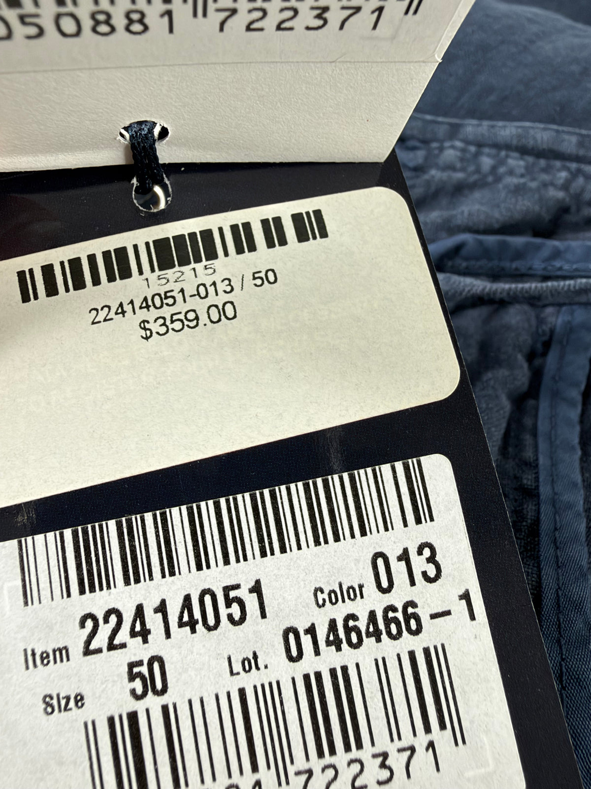 Paul & Shark Wheaten Tapered Linen Slacks NWT - 50