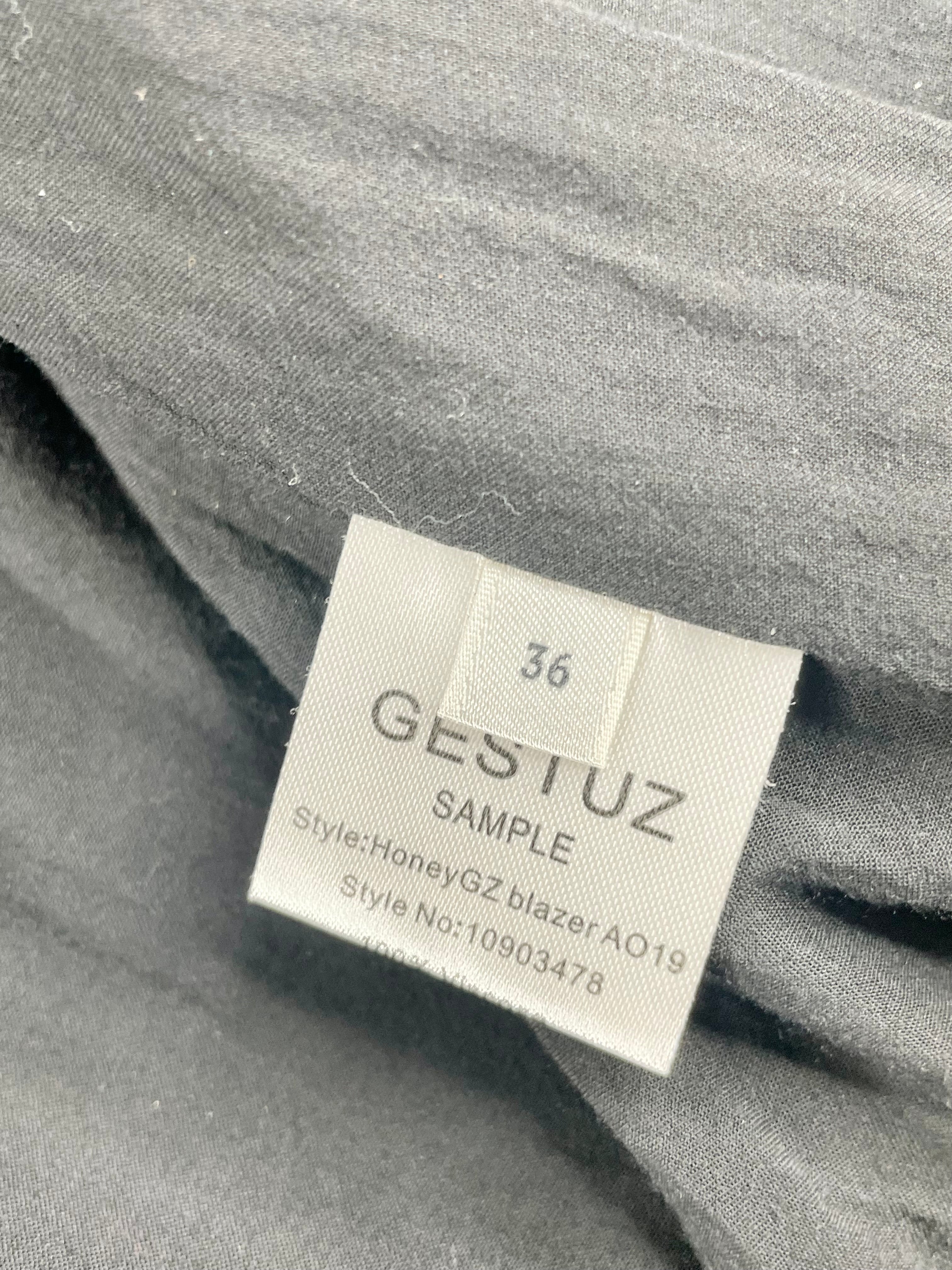 Gestuz Black 'HoneyGZ' Blazer - AU8