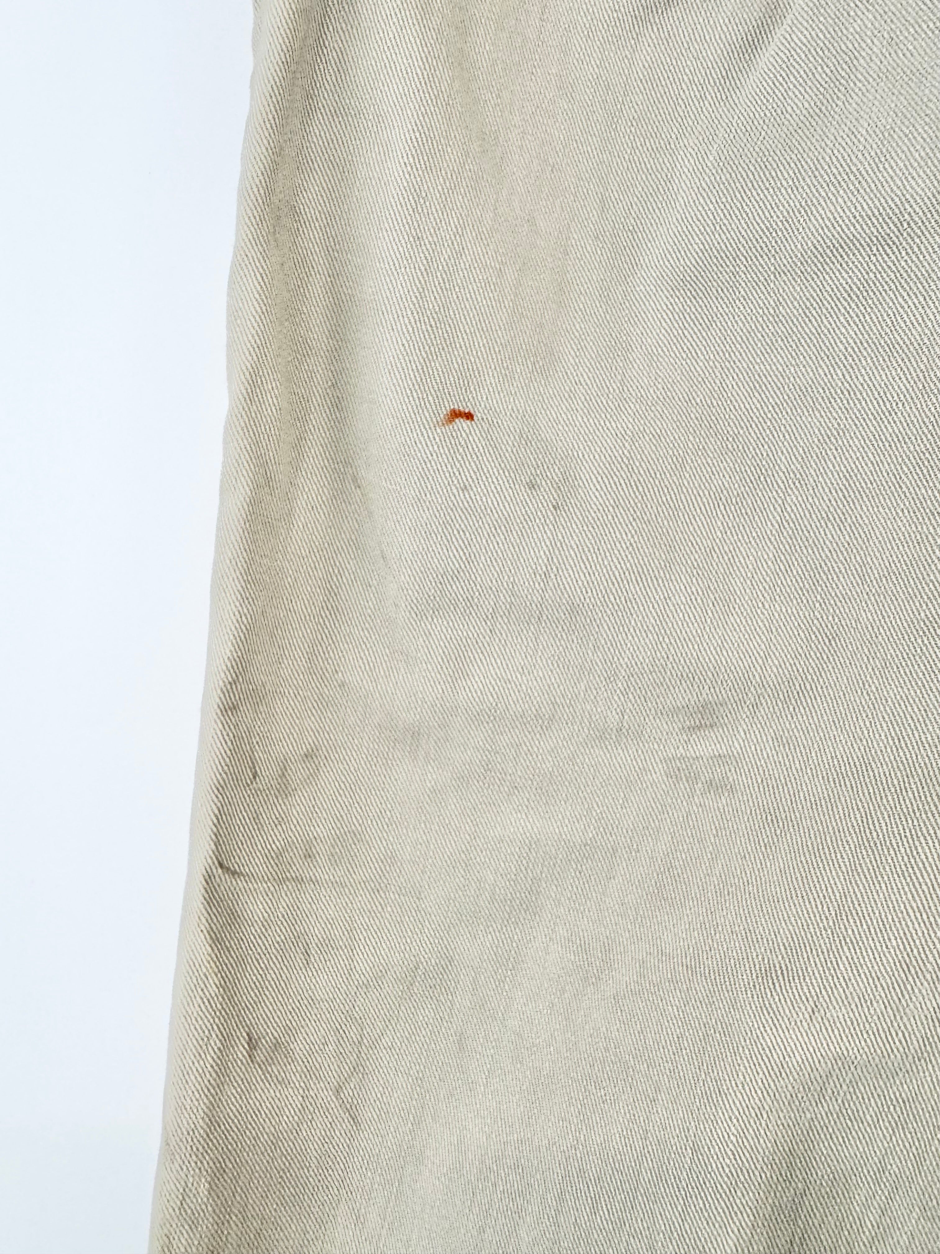 Vintage Kapital Khaki Cotton Stirrup Slacks - AU10