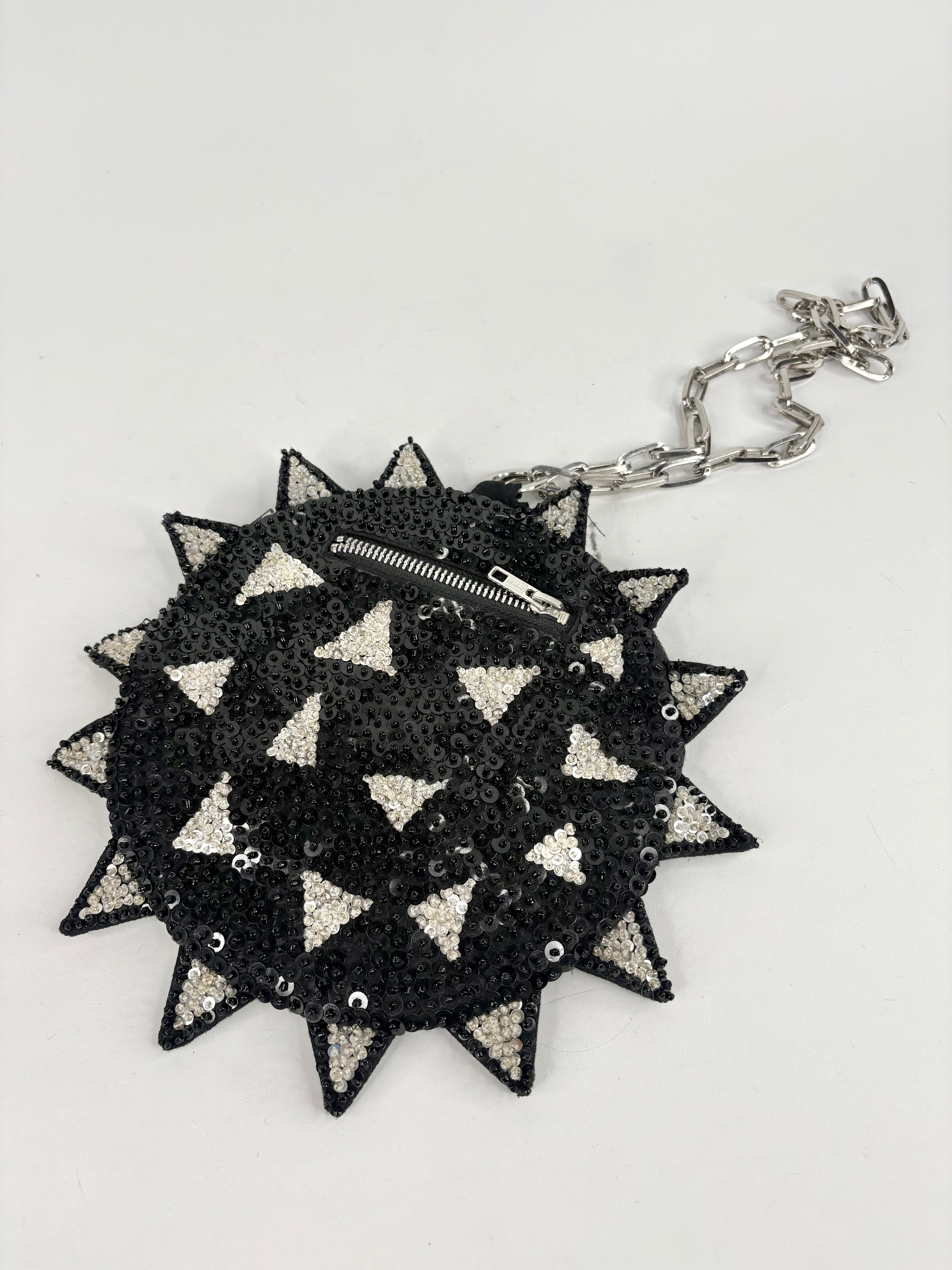 Discount Universe Black Sequined Wrecking-Ball Bag