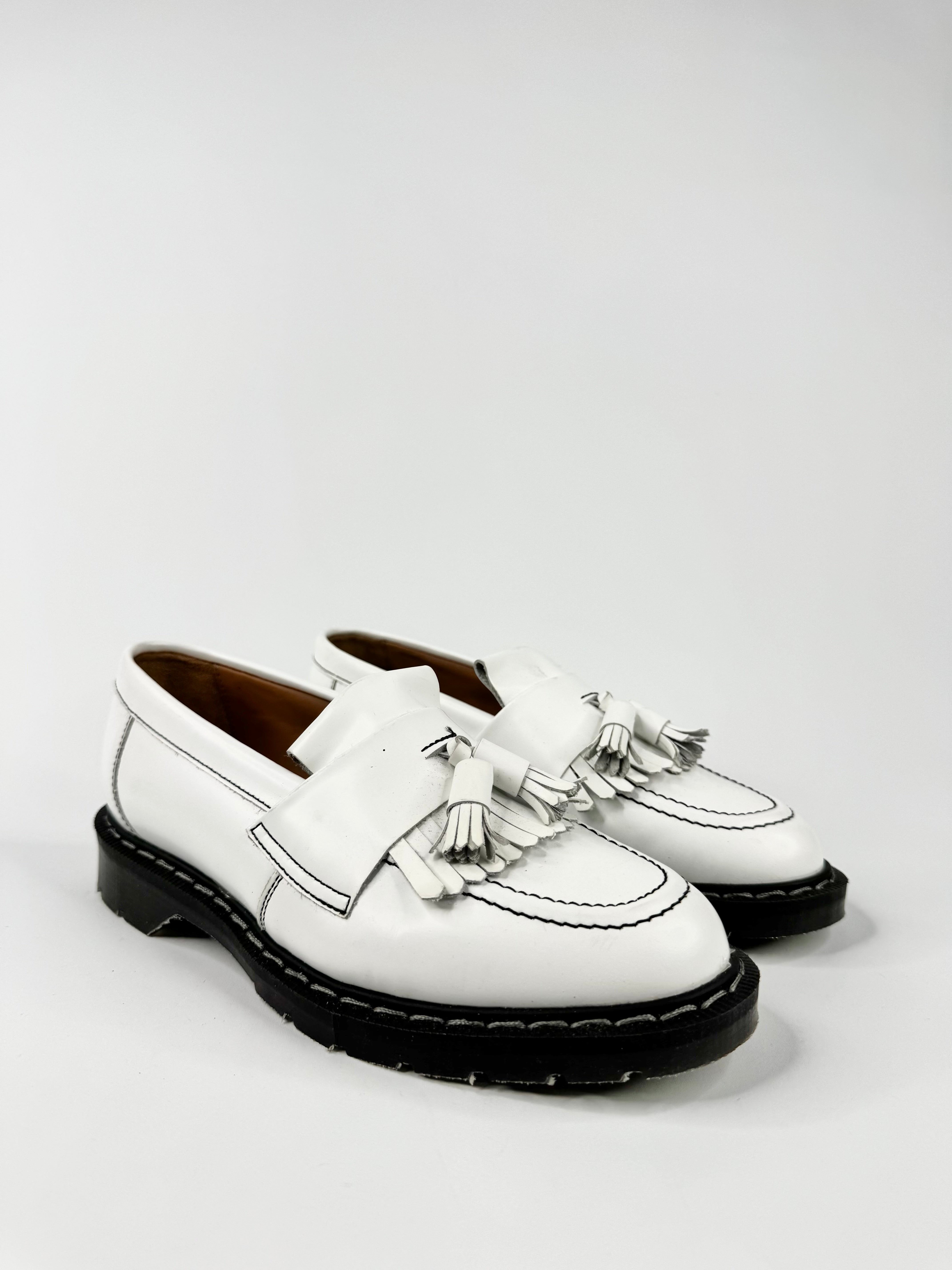 Solovair White Loafers - EU36