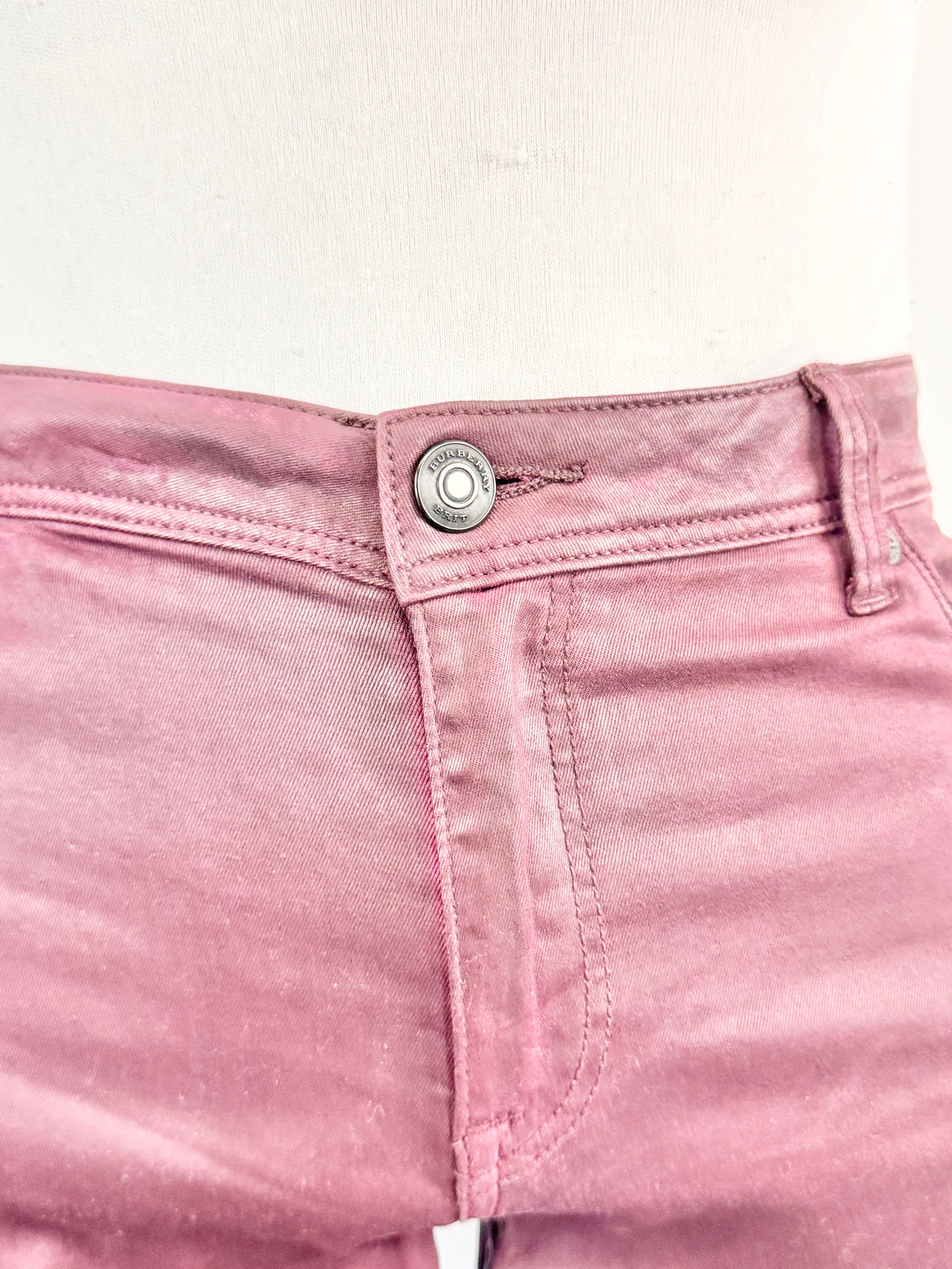 Burberry Brit Mulberry Skinny Low Rise Jeans - 31