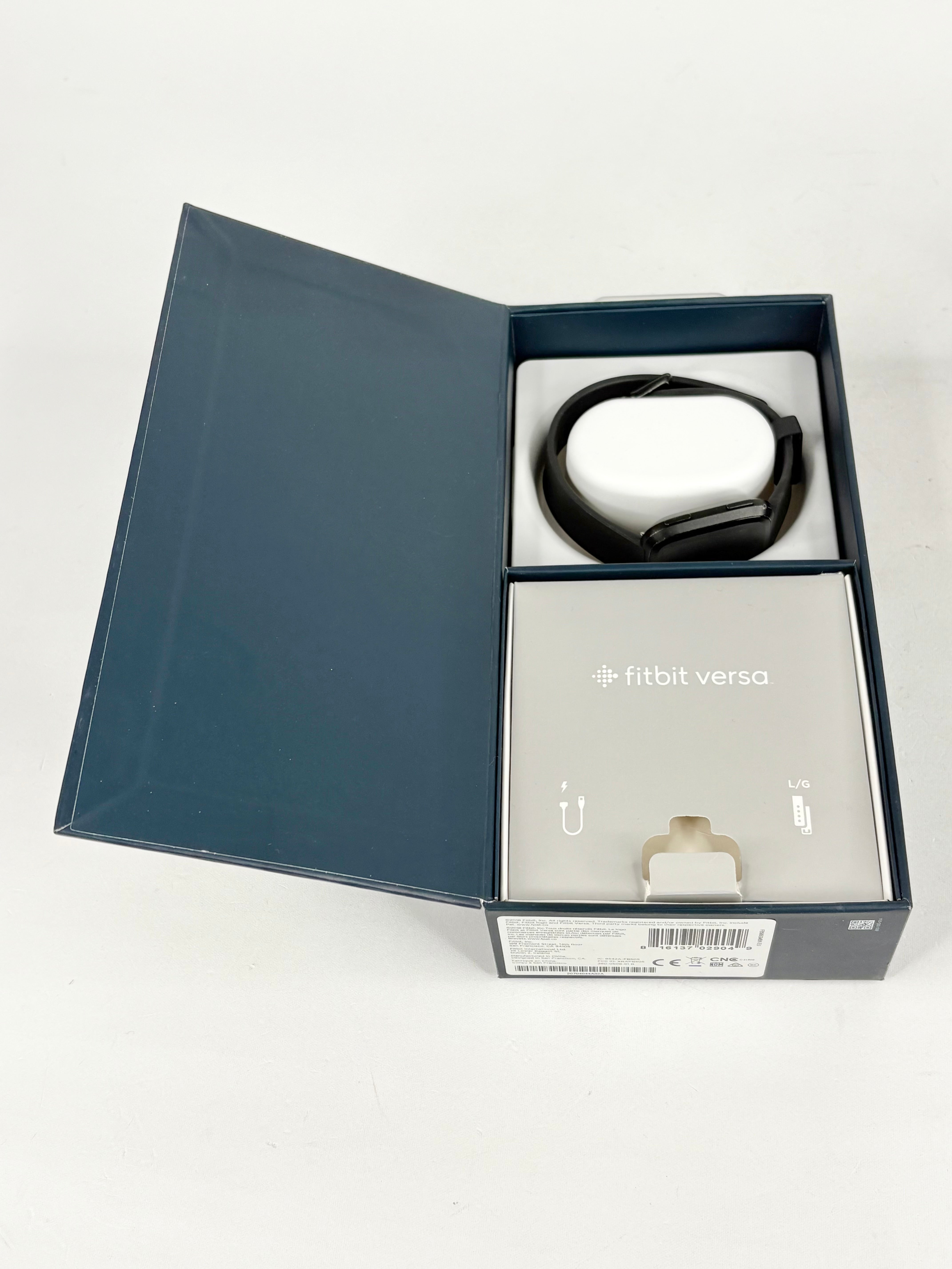 Fitbit Versa 2 Black Fitness Smartwatch