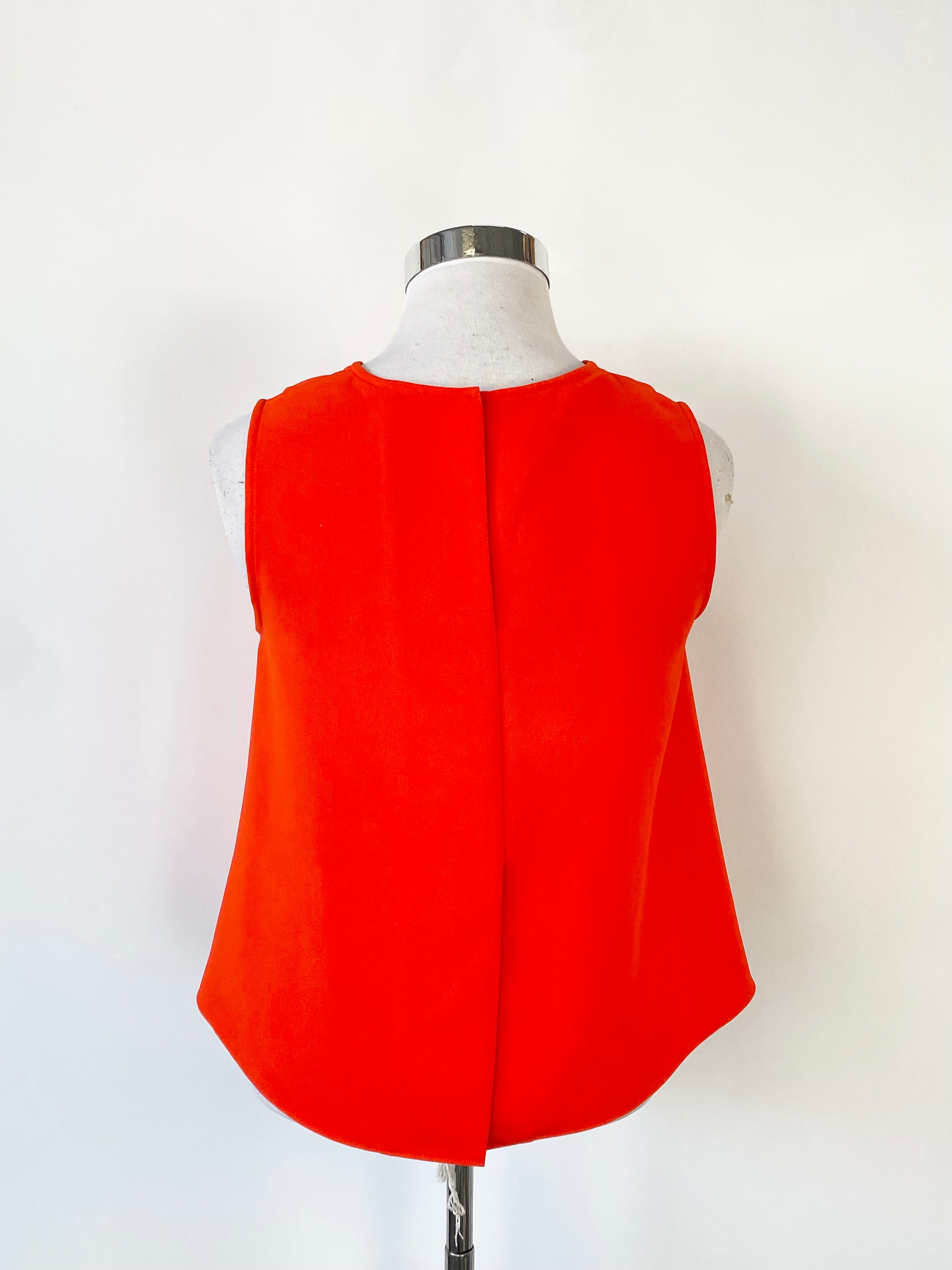 McQ Deep Orange Top - AU10/12