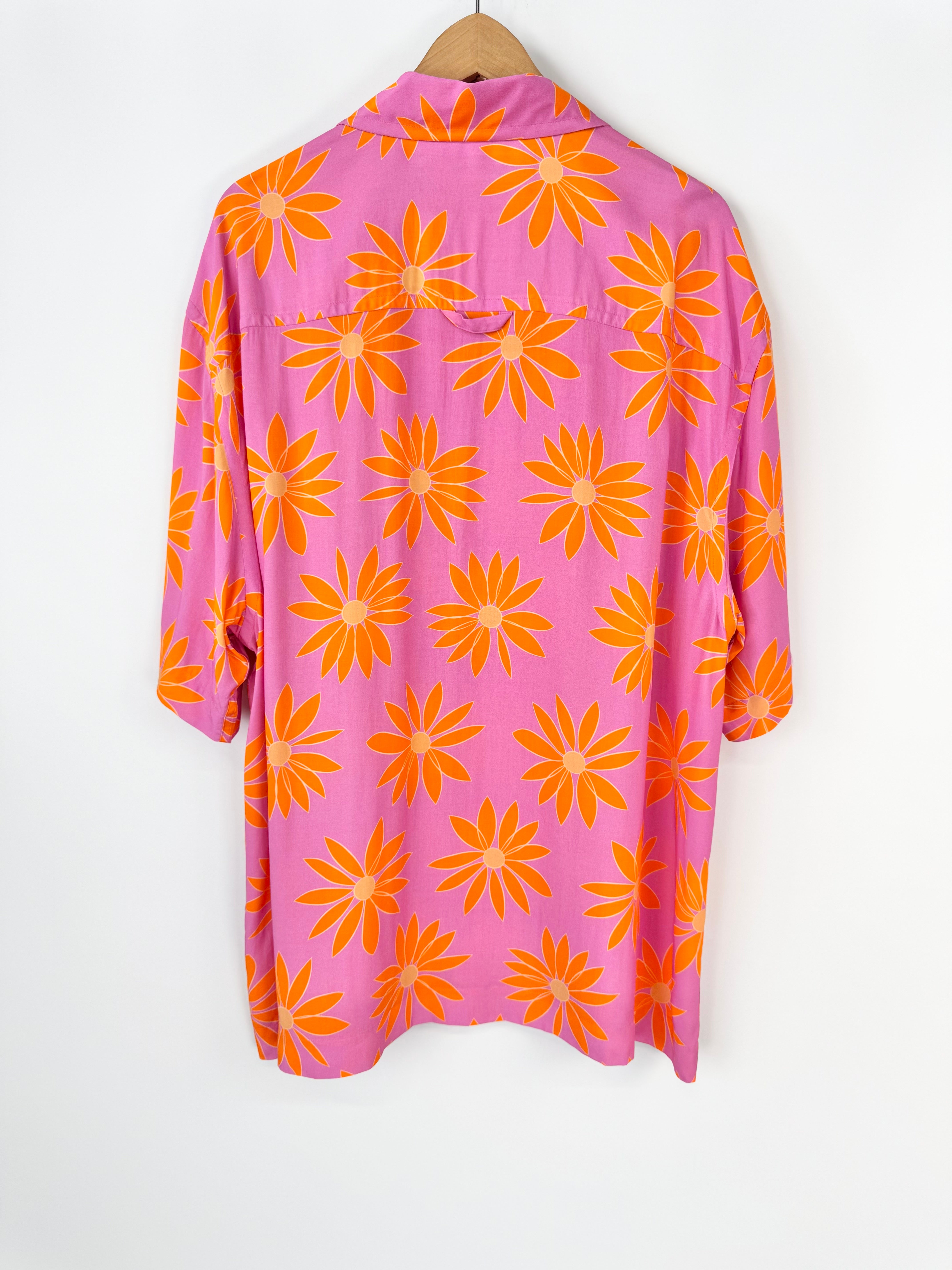 Jacquemus 'Le Splash' Pink La Chemise Jean Printed Shirt - 52