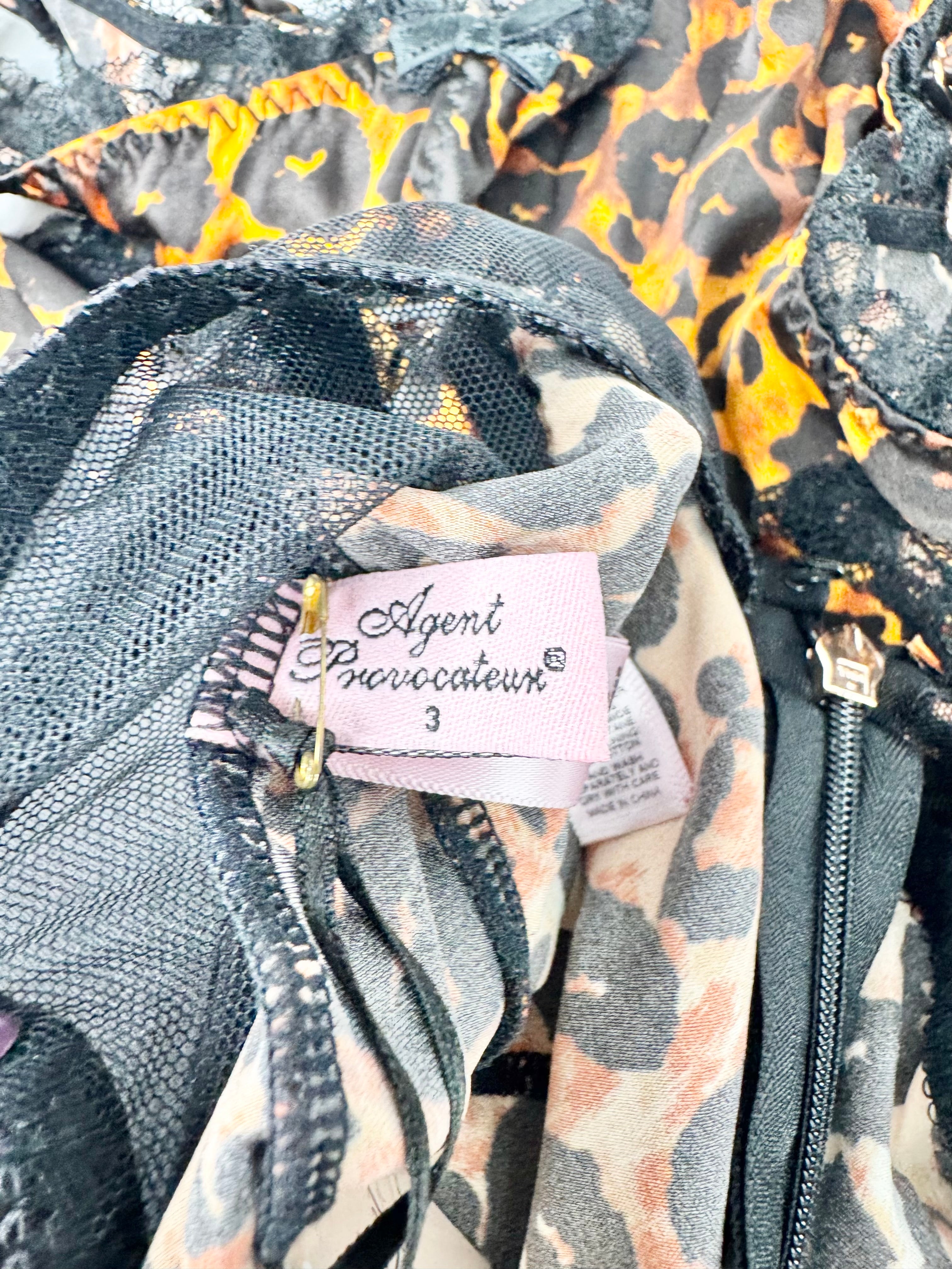 MFW Leopard Print Bustier One Piece NWT - AU8