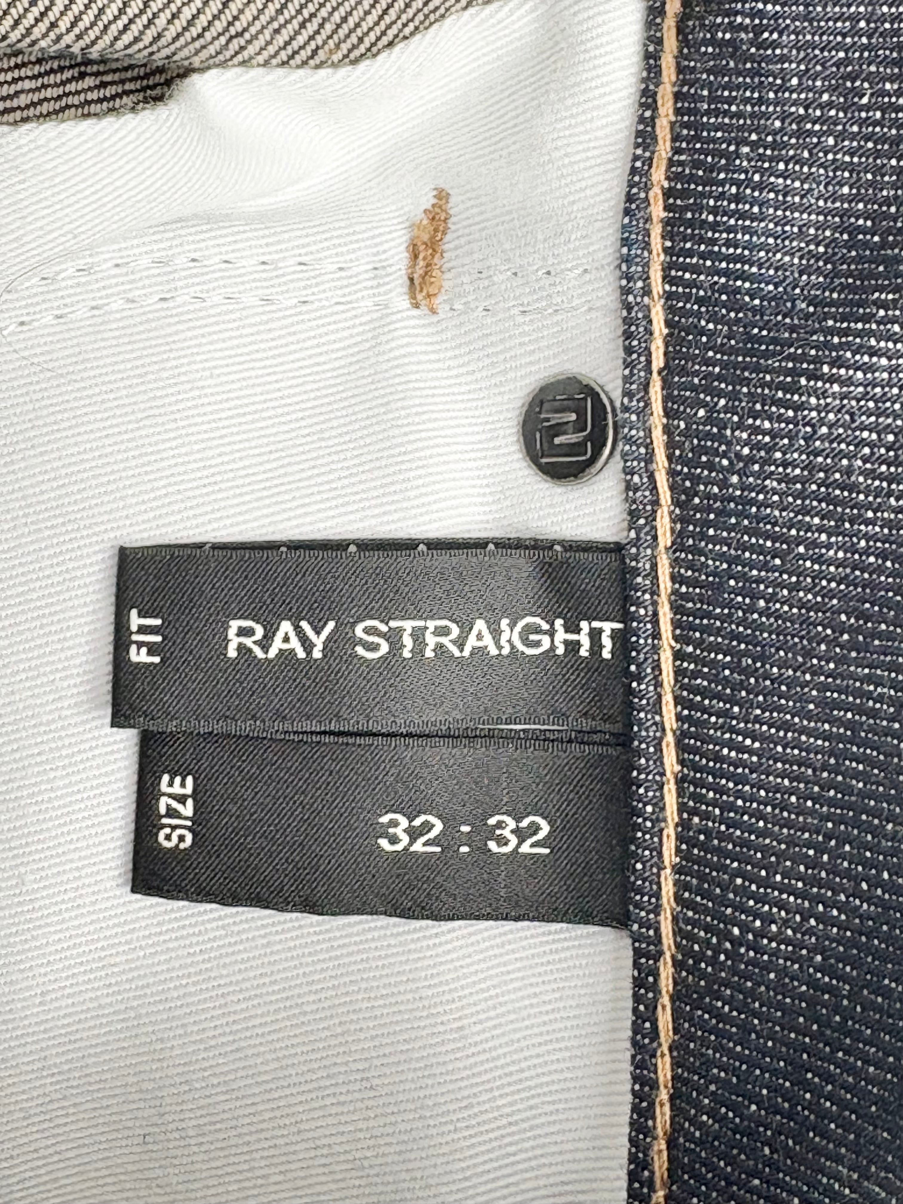 Neuw Indigo 'Ray' Straight-Leg Denim Jeans - W32