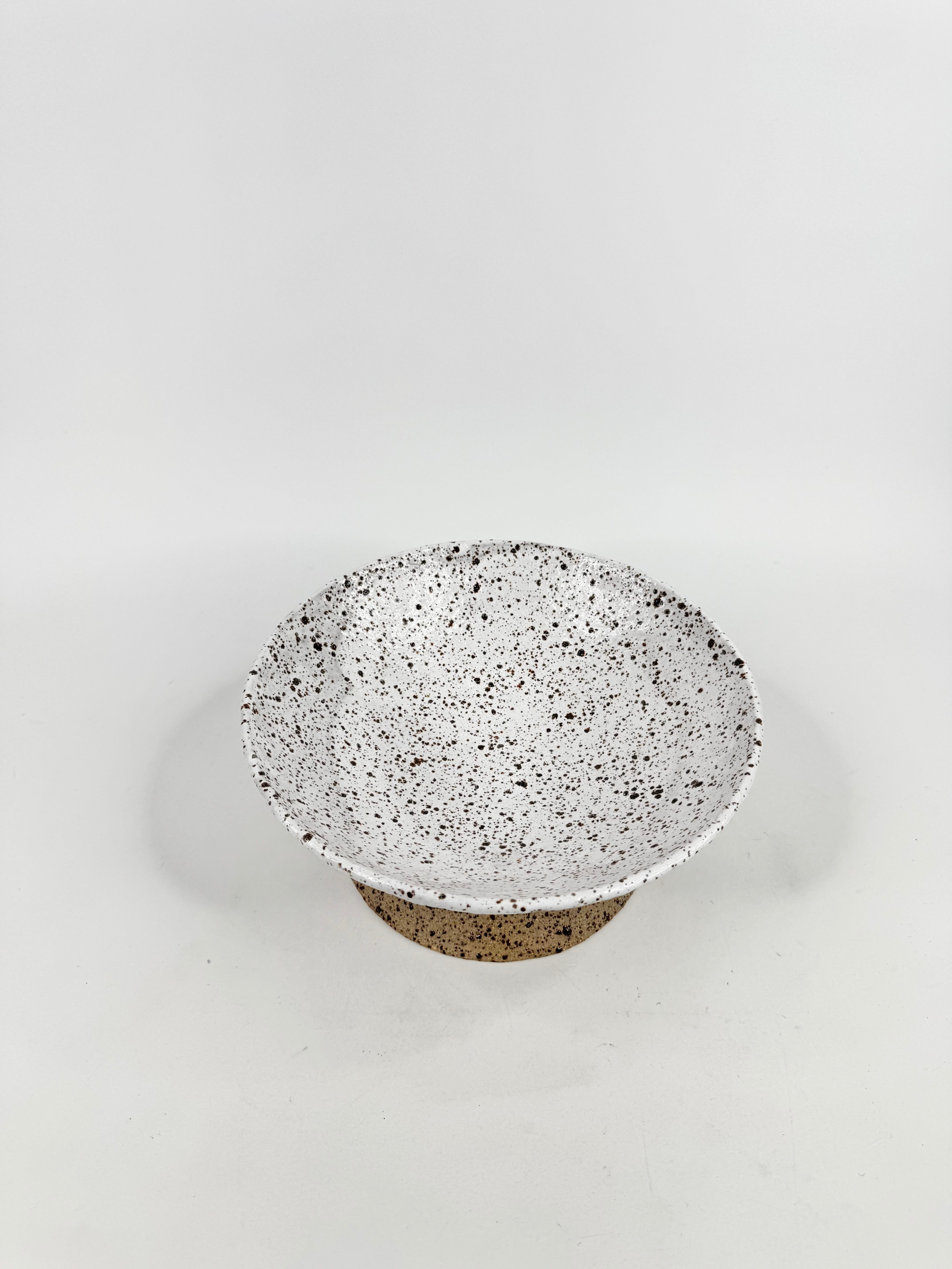Speckled Raku Clay Bowl