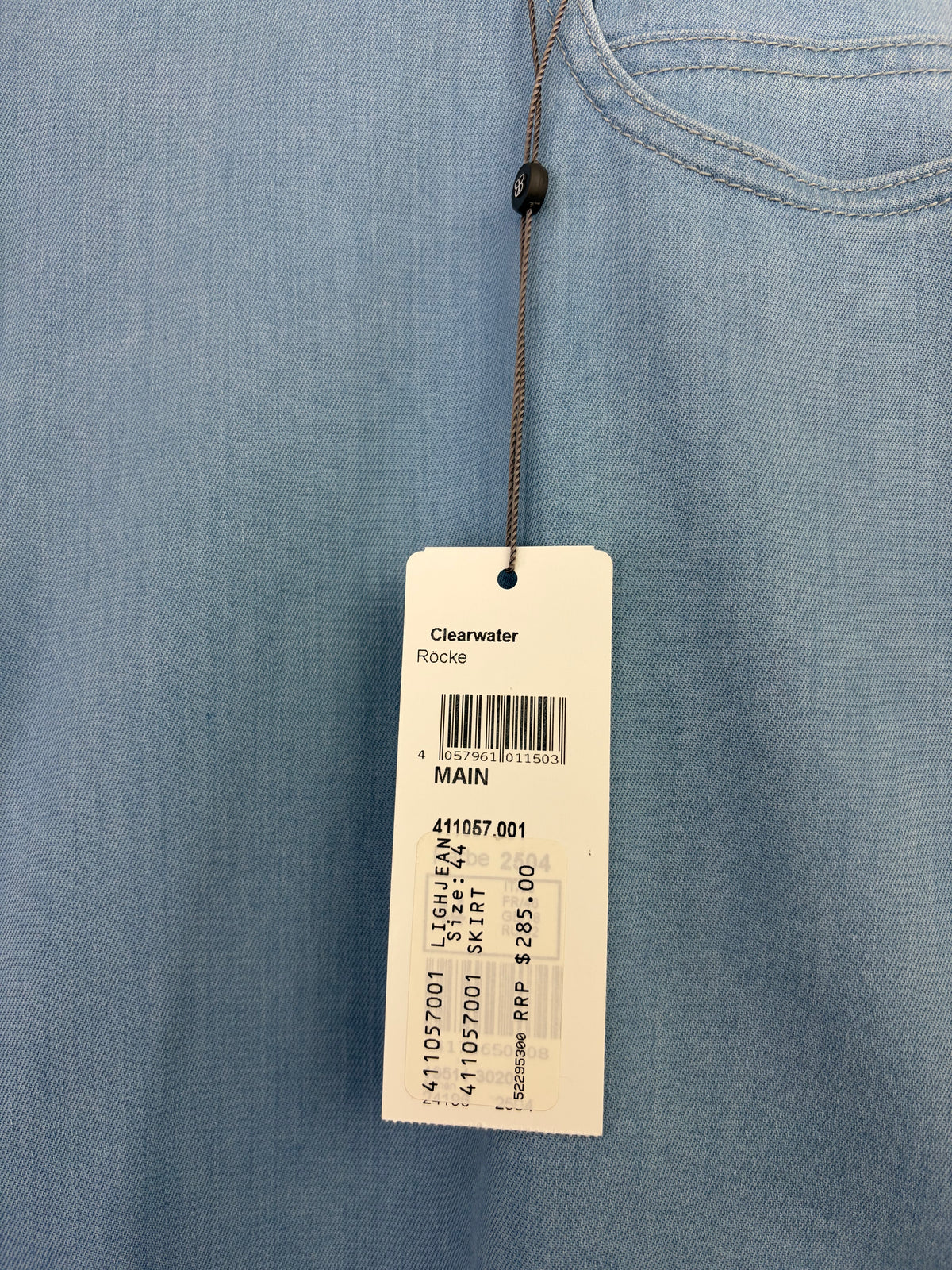 Basler Light Blue Denim Pencil Skirt NWT - AU18