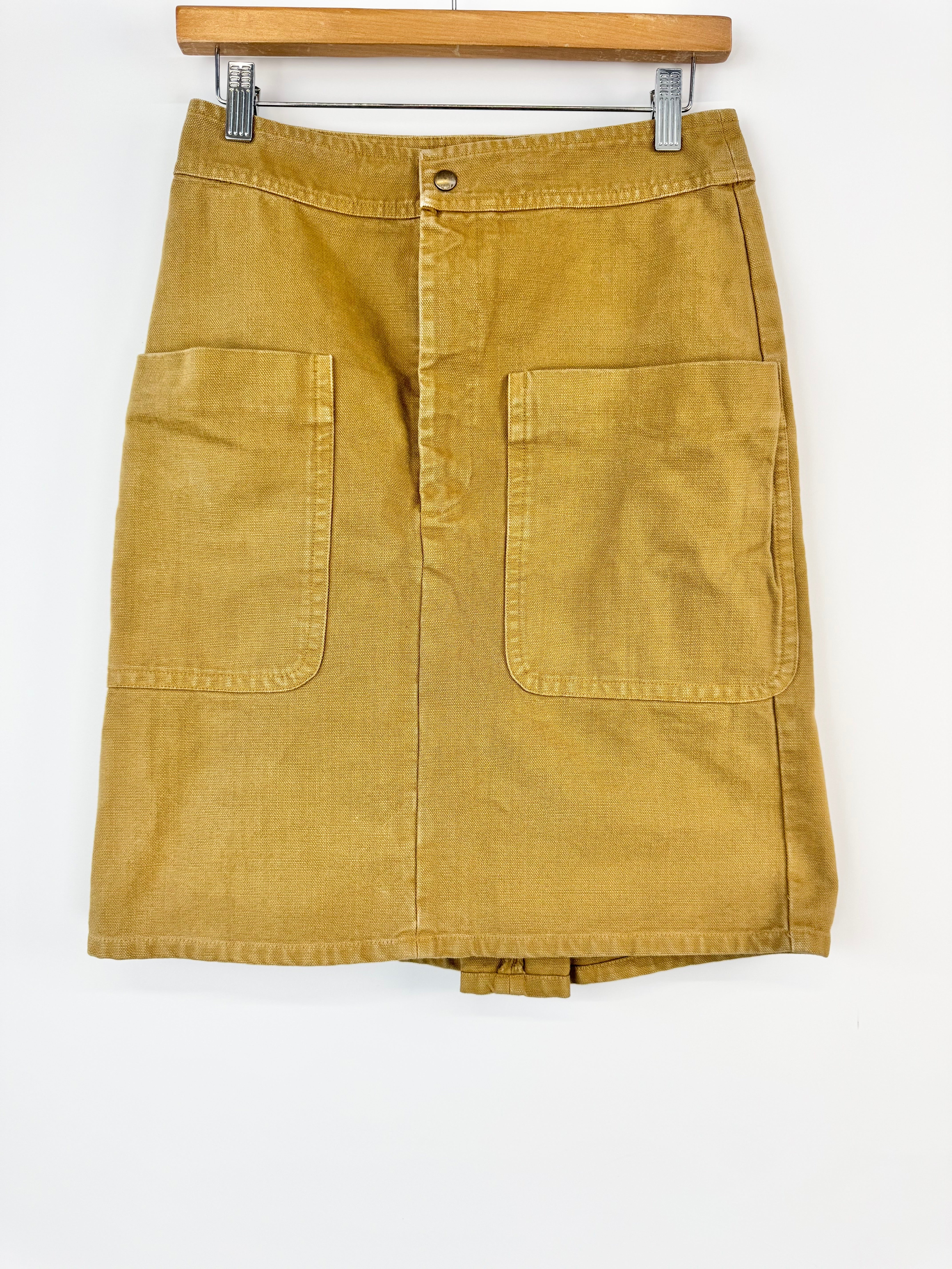Isable Marant Etoile Khaki Mini Skirt - AU8