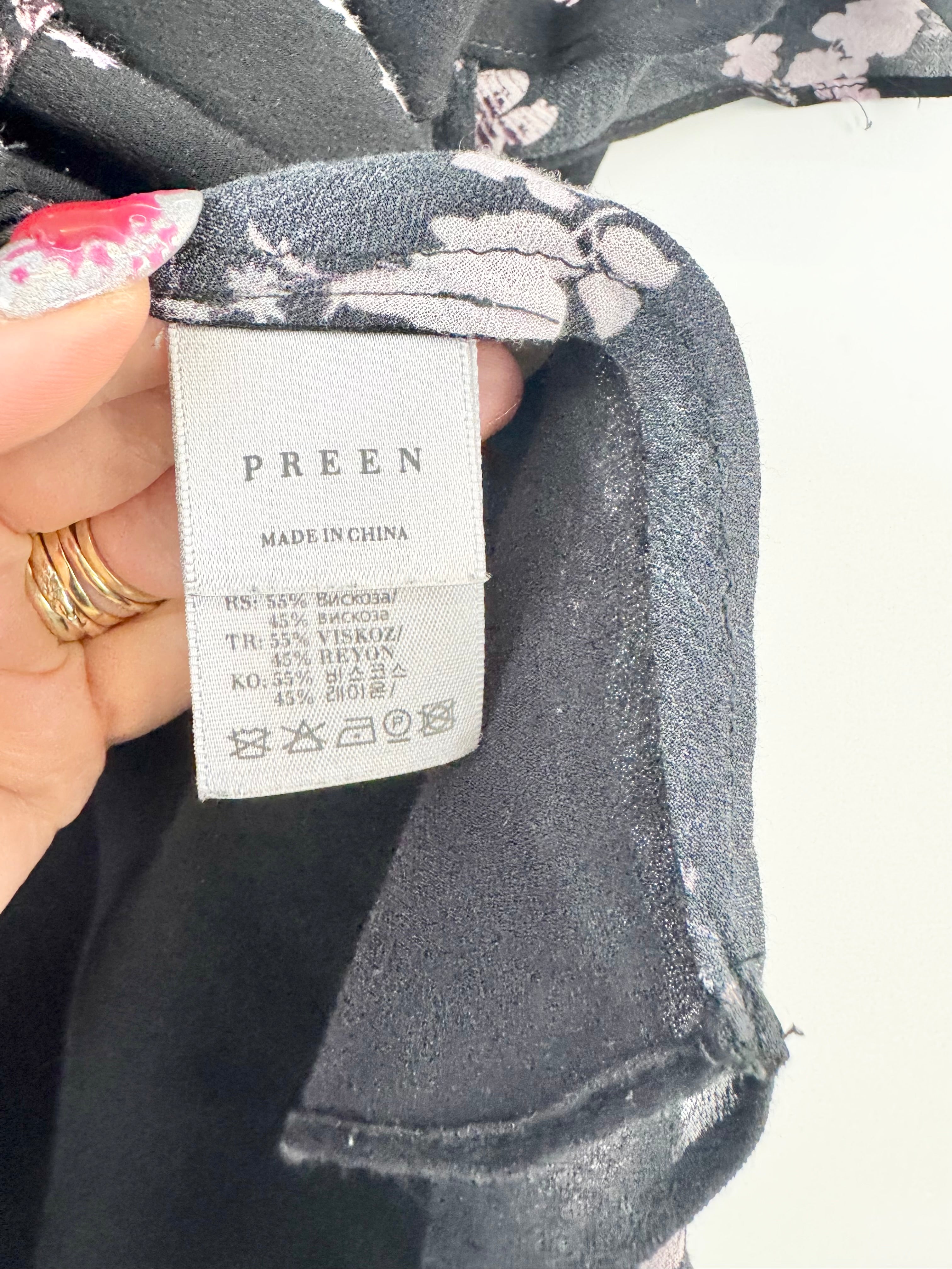 Preen Line Bohemian Asymmetric Ruched Blouse - AU14