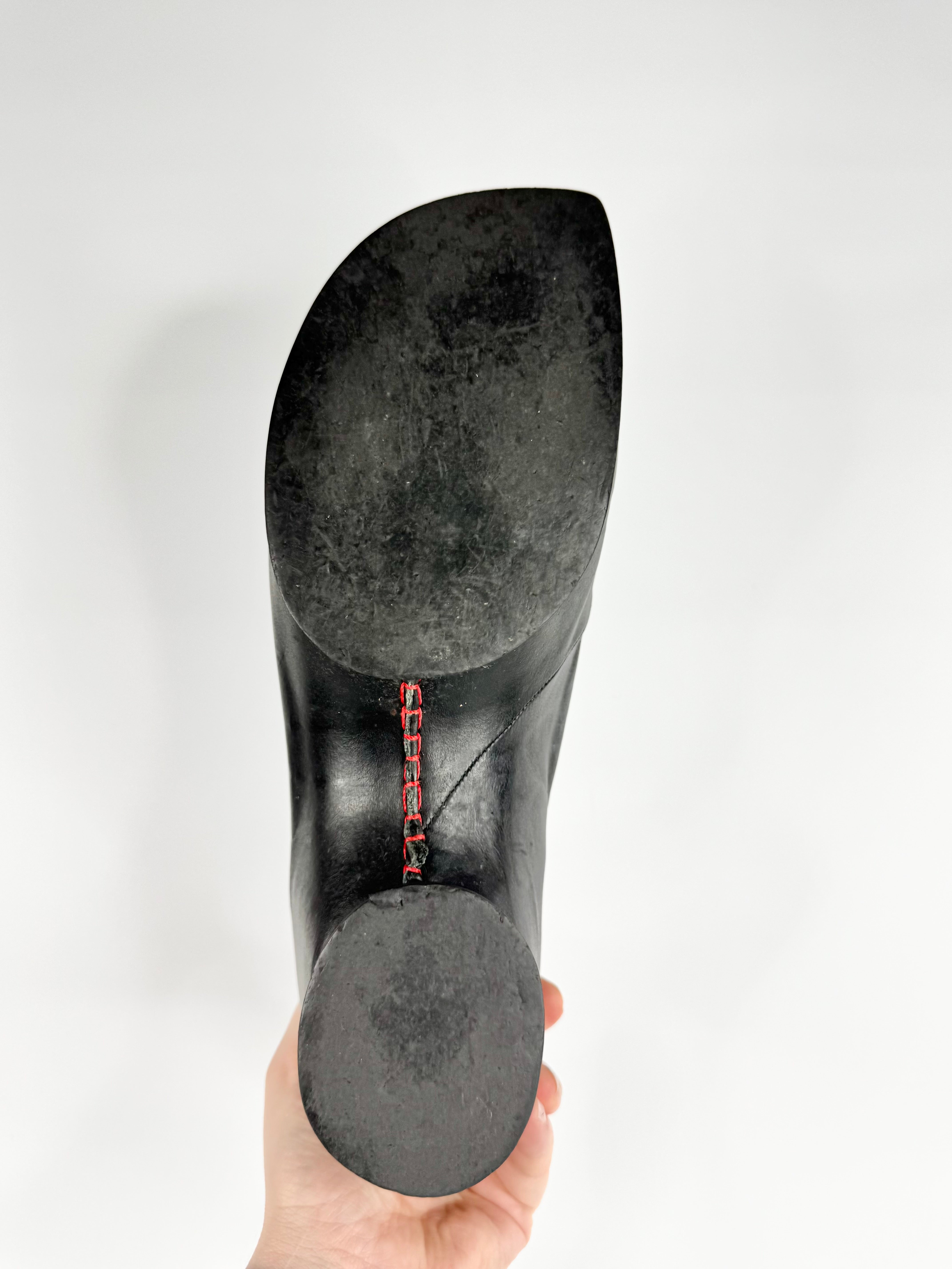 Preston Zly Black Lace Up Shoes - EU39/40