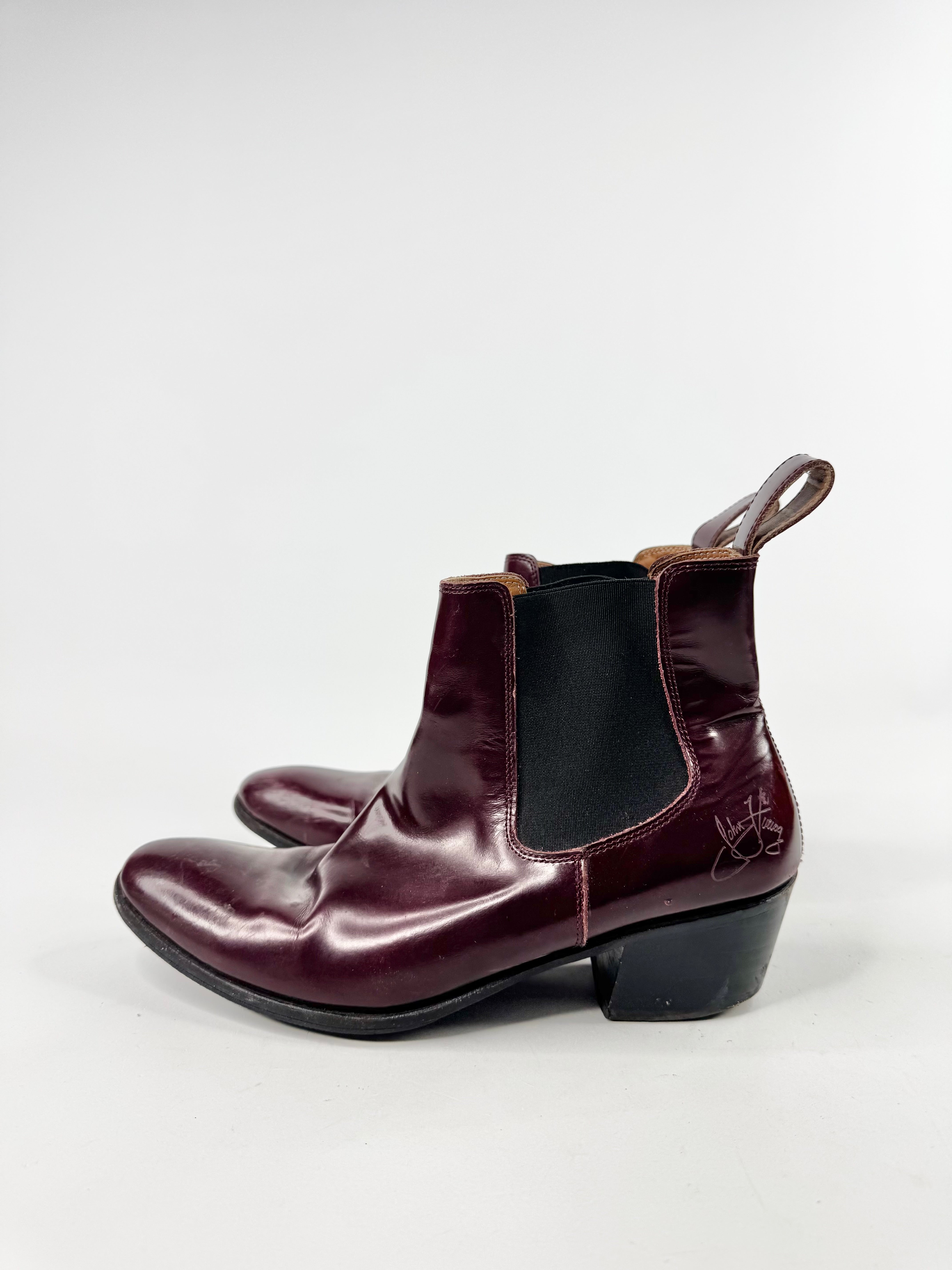 John Fluevog Mahogany Ankle Boots - EU40.5