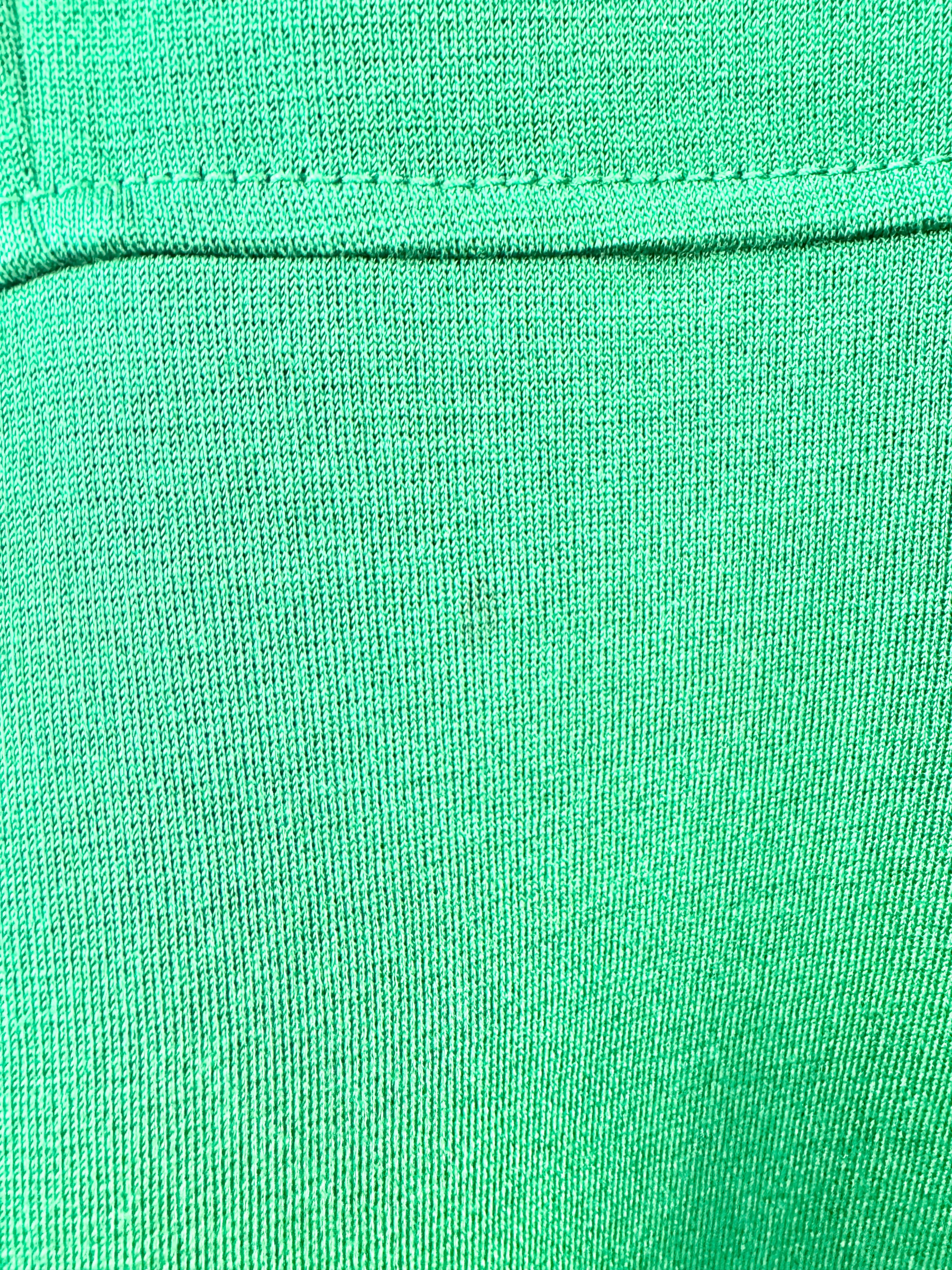 St John Emerald Green Wool Blend Dress - AU14/16