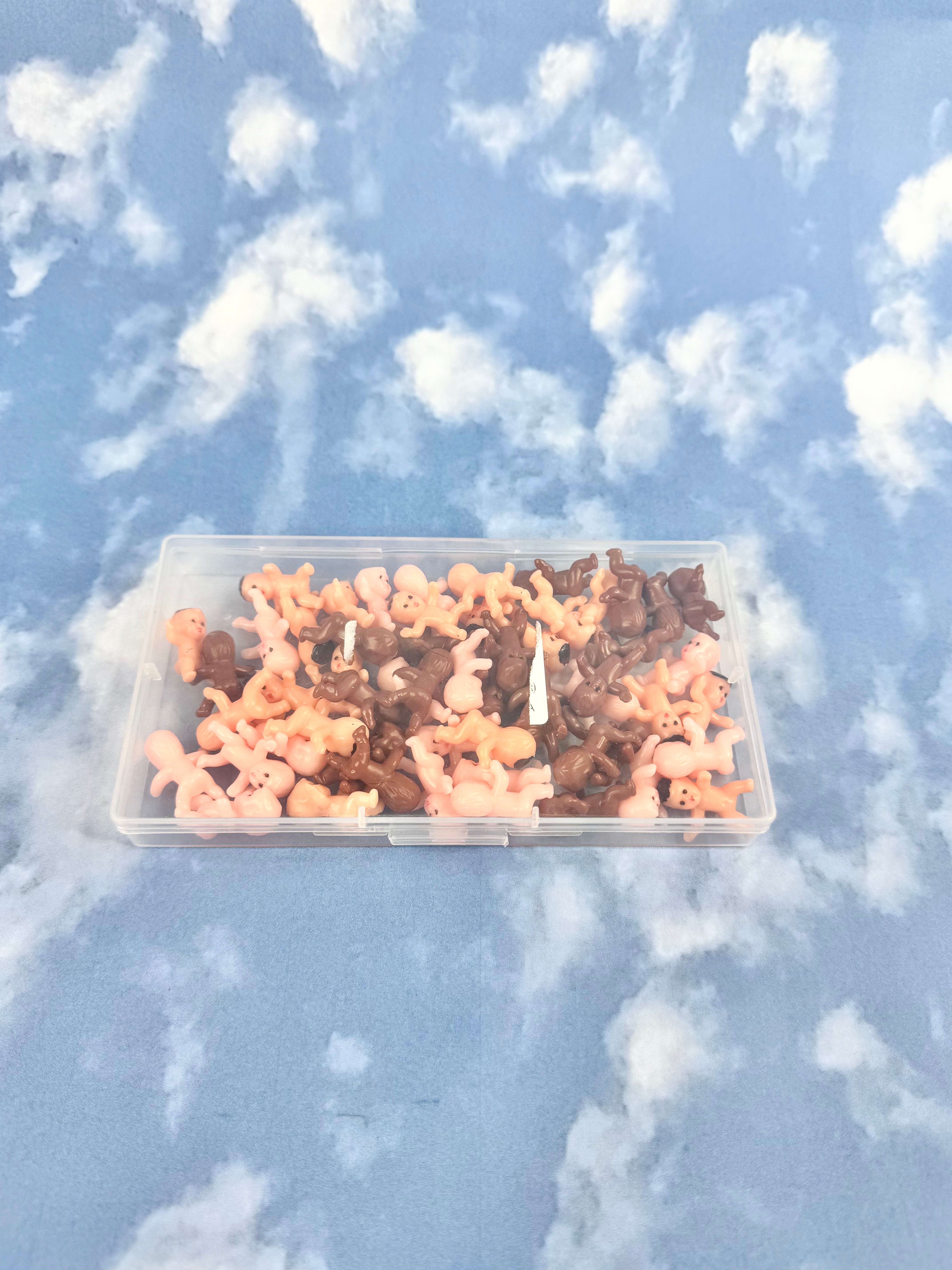 Small Plastic Case of Small Plastic Babies