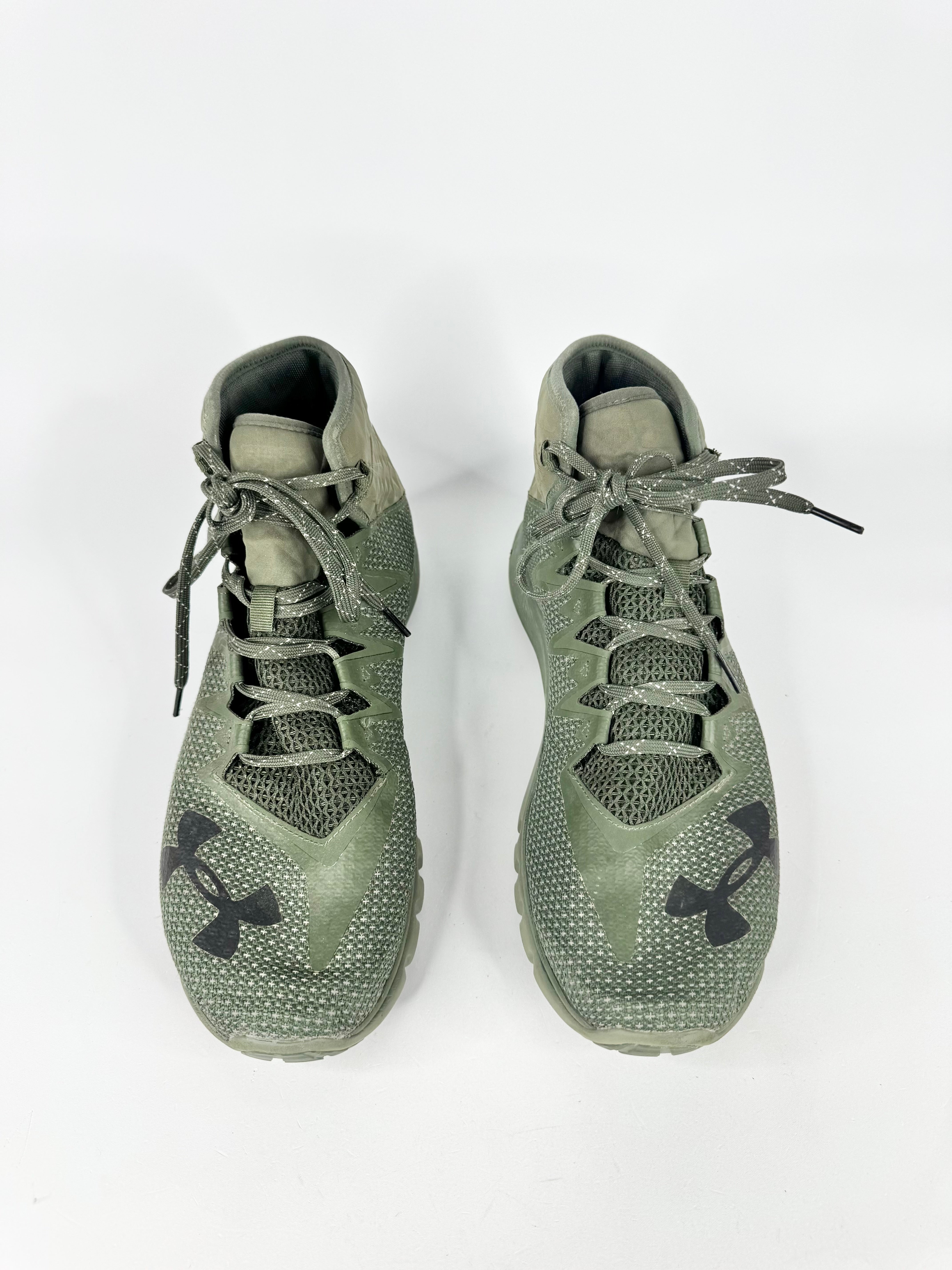 Under Armour 'Project Rock Delta' Khaki High Top Sneakers - EU46